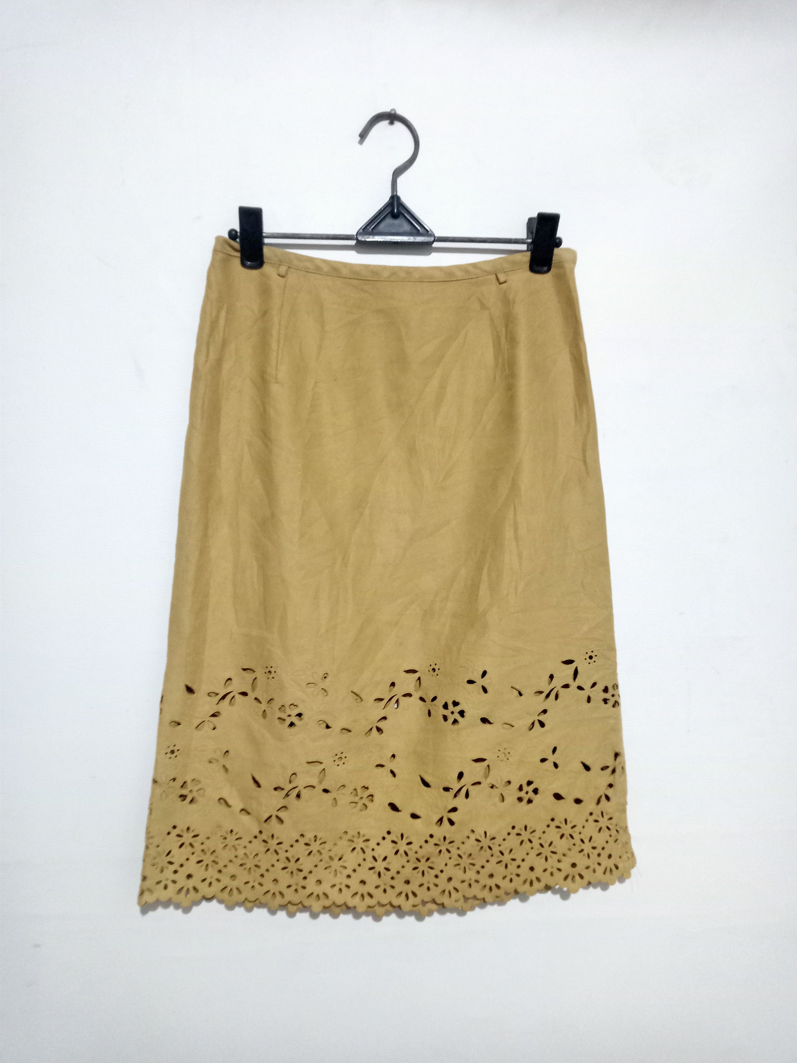 Designer × Michel Klein Michel Klein Paris midi skirt made in japan Size 27" / US 4 / IT 40 - 7 Thumbnail