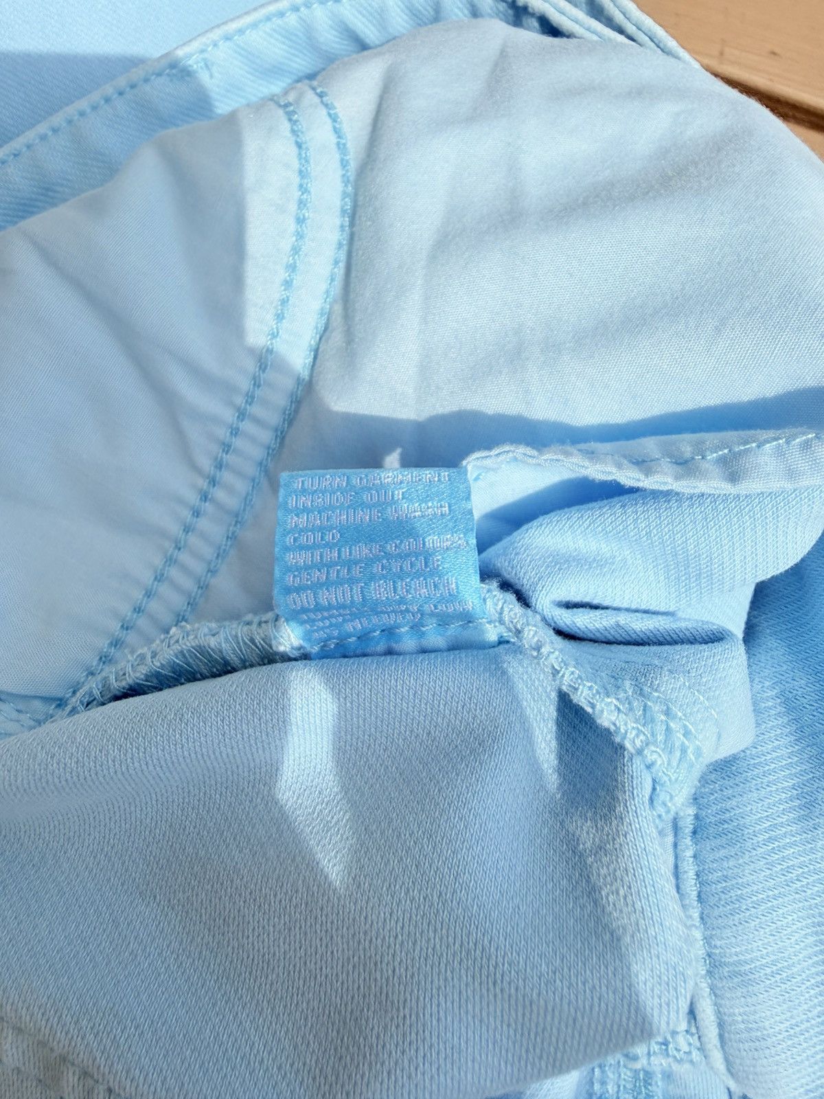 J.McLaughlin J. McLaughlin Womens Ice Blue Lexi Jeans Stretch Pants Size 32" / US 10 / IT 46 - 11 Thumbnail