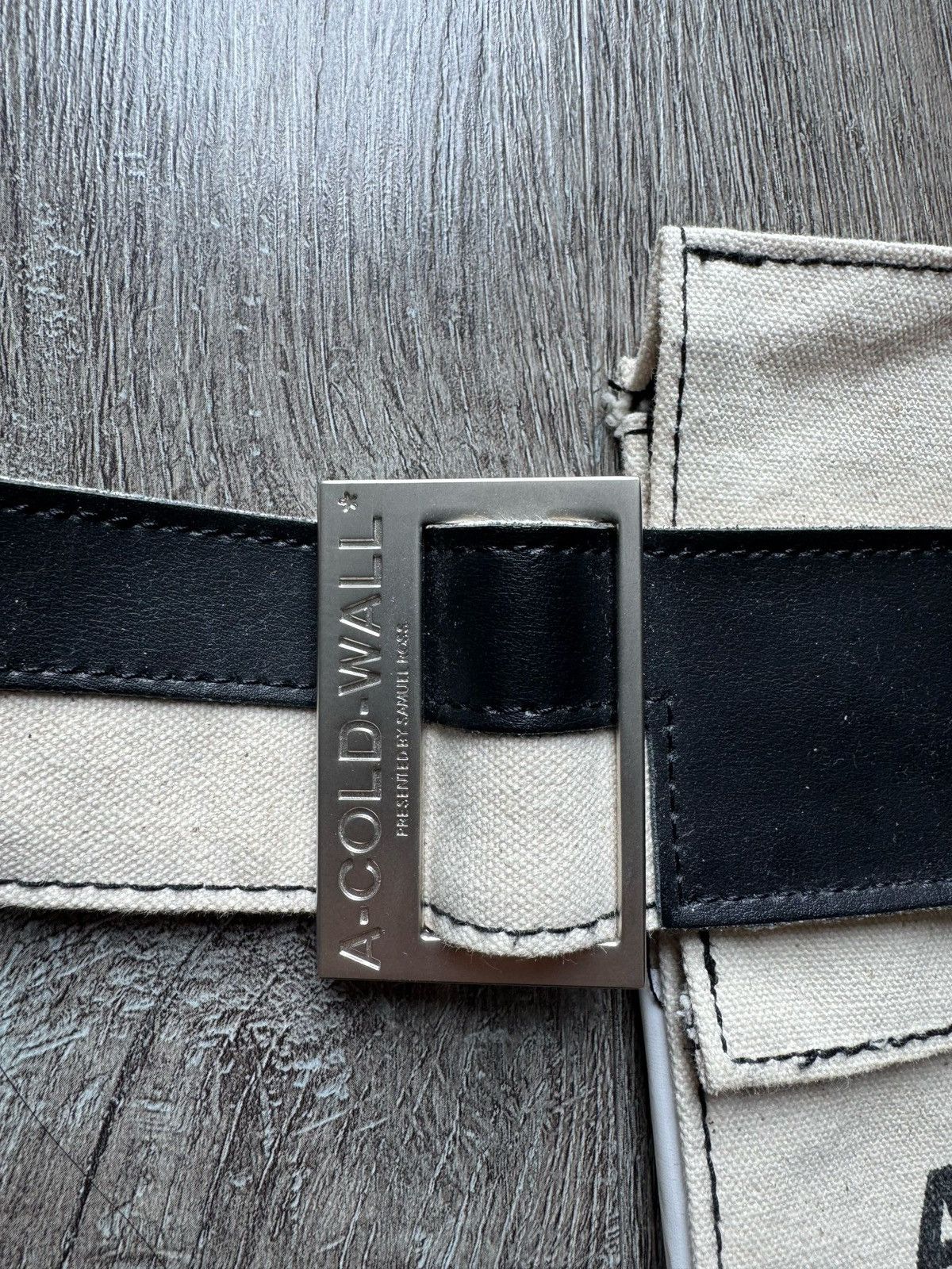 A-COLD-WALL* A cold wall canvas utility bag Size ONE SIZE - 3 Thumbnail
