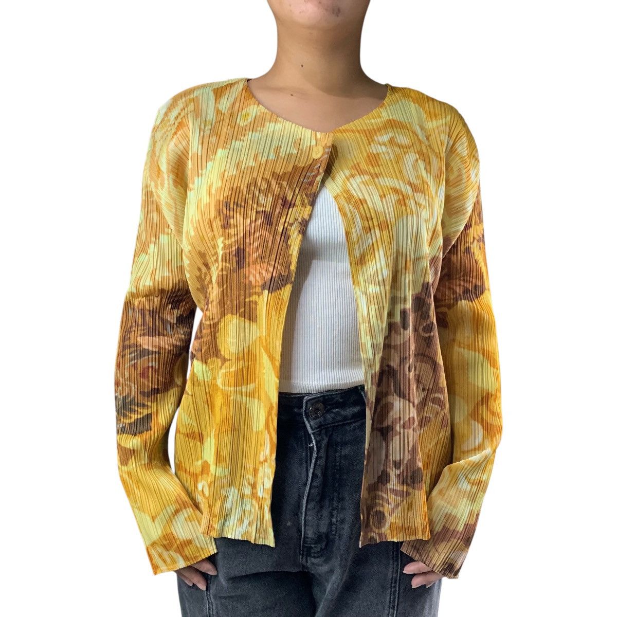 Issey Miyake × Pleats Please Issey Miyake Issey Miyake Pleats Please Blouse Size M / US 6-8 / IT 42-44 - 3 Thumbnail