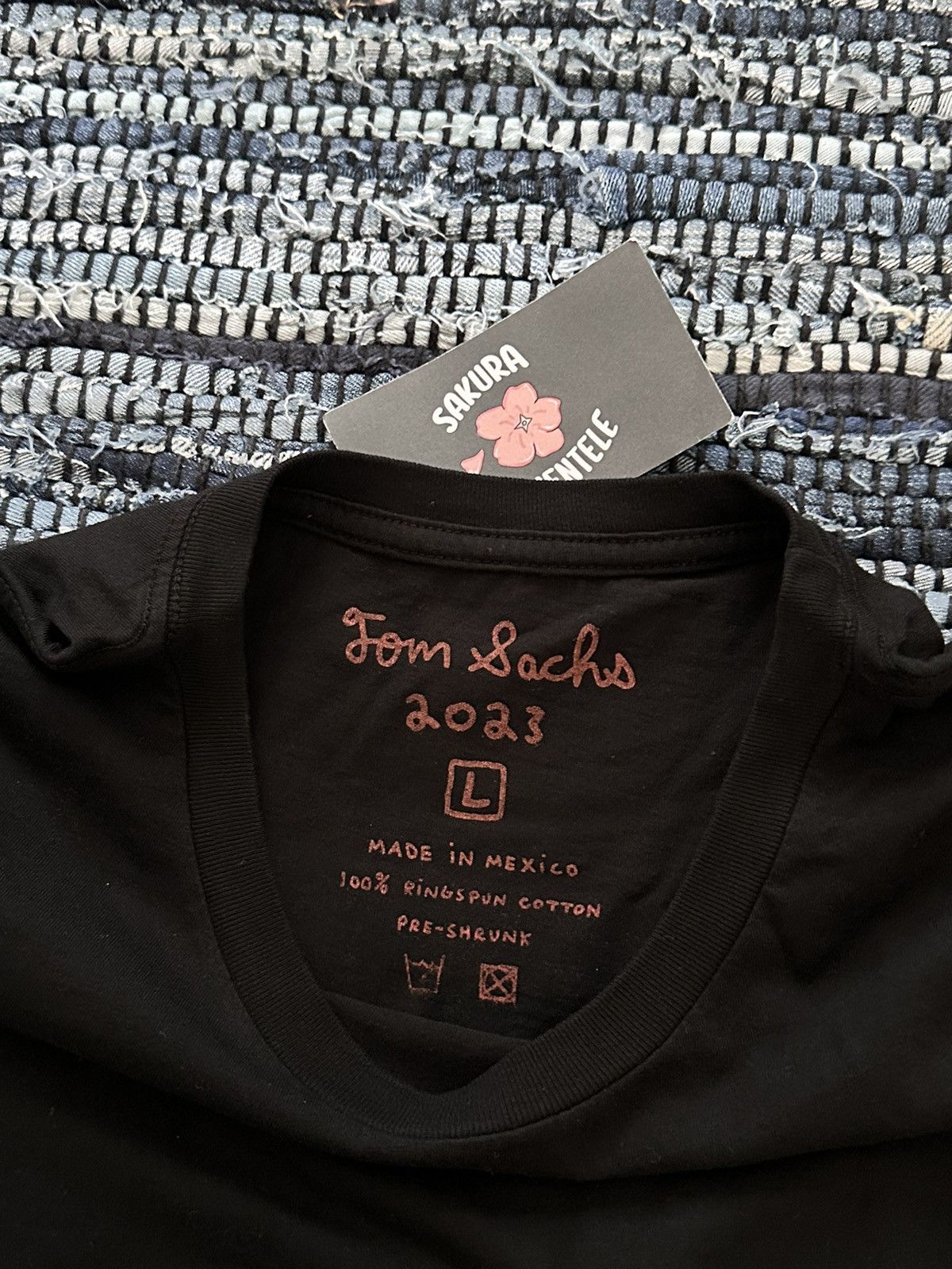 Japanese Brand × Nike × Tom Sachs Tom Sachs Isetan Shinjuku Exclusive Staff Tee Shirt 2023 Size US L / EU 52-54 / 3 - 3 Thumbnail
