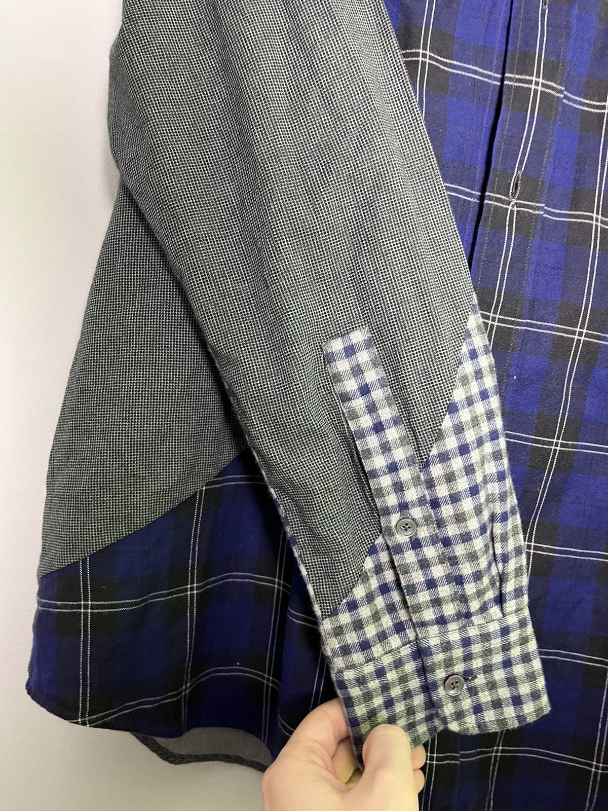 Alexander McQueen RARE Alexander McQueen Genesis shirt Size US L / EU 52-54 / 3 - 10 Thumbnail