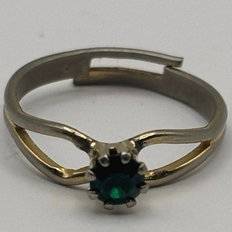 Other Green & Gold Crystal Ring Size ONE SIZE - 5 Thumbnail