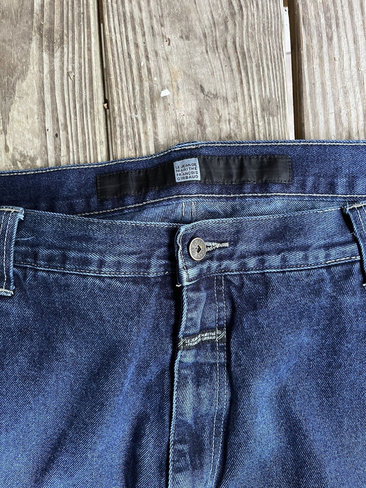 Marithe + Francois Girbaud Crazy vintage MFG Girbaud blue baggy jeans hip hop Size US 40 / EU 56 - 4 Thumbnail