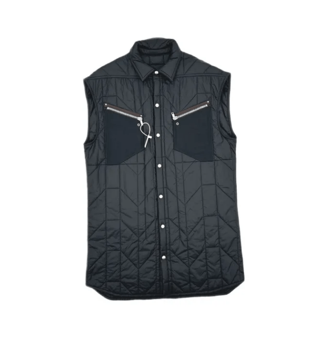 Rick Owens Rick Owens DRKSHDW Quilted Vest Size US M / EU 48-50 / 2 - 1 Thumbnail