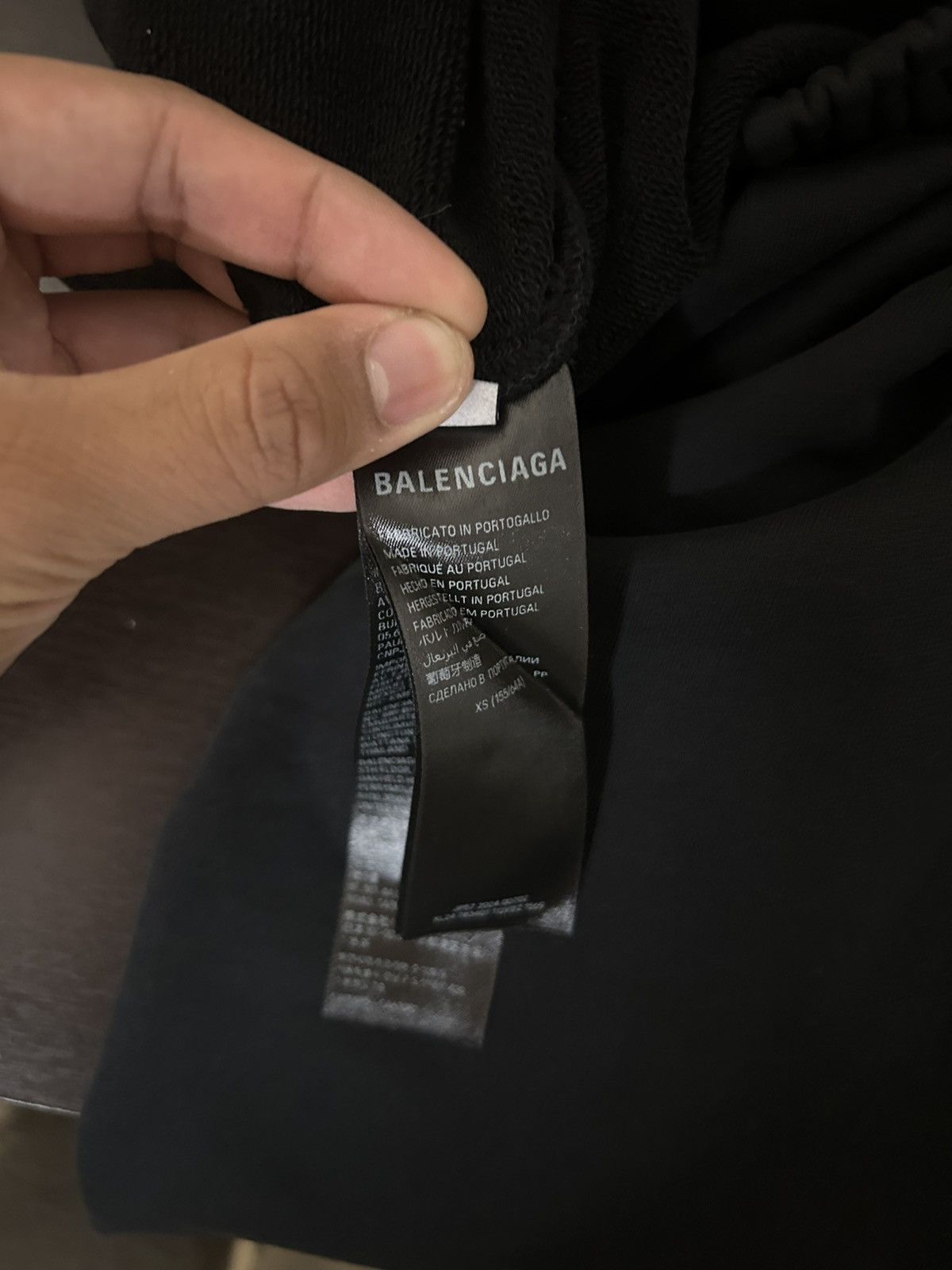 Balenciaga Balenciaga Unity Loop Logo Distressed Sweatpants Size US 32 / EU 48 - 6 Thumbnail