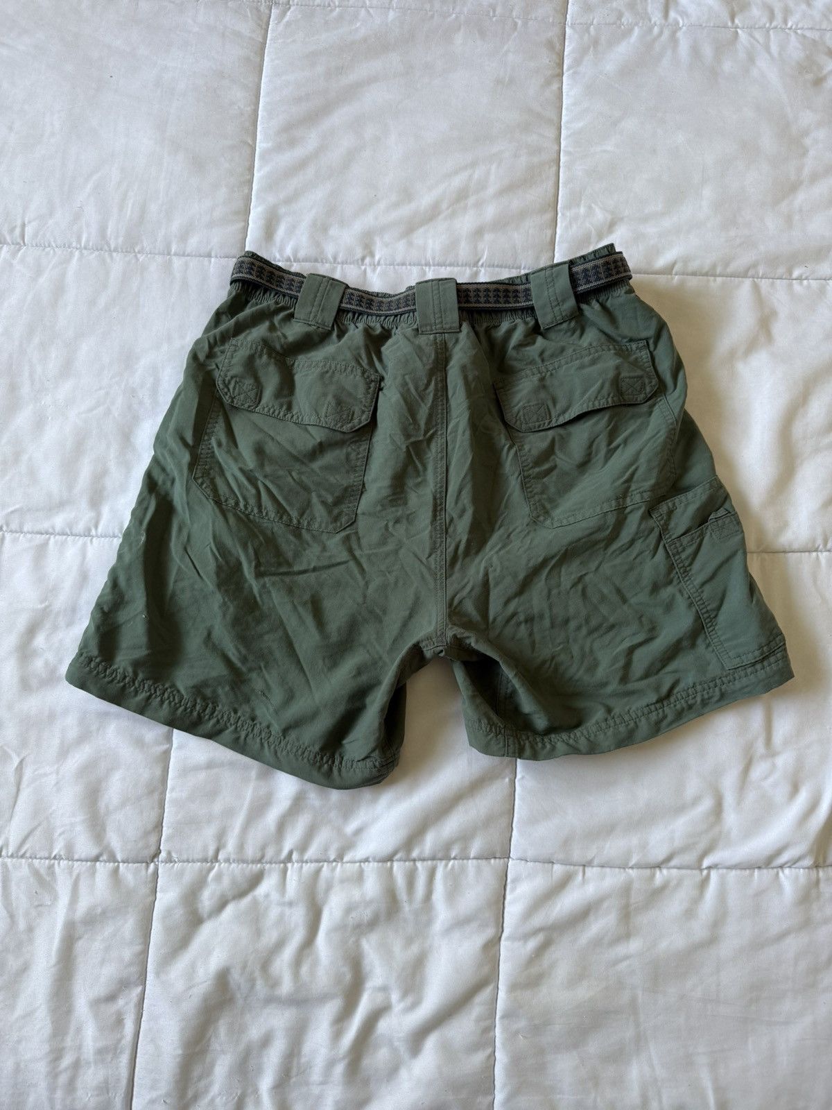 L.L. Bean L.L. Bean Forest Green Cargo Shorts Size US 32 / EU 48 - 10 Thumbnail