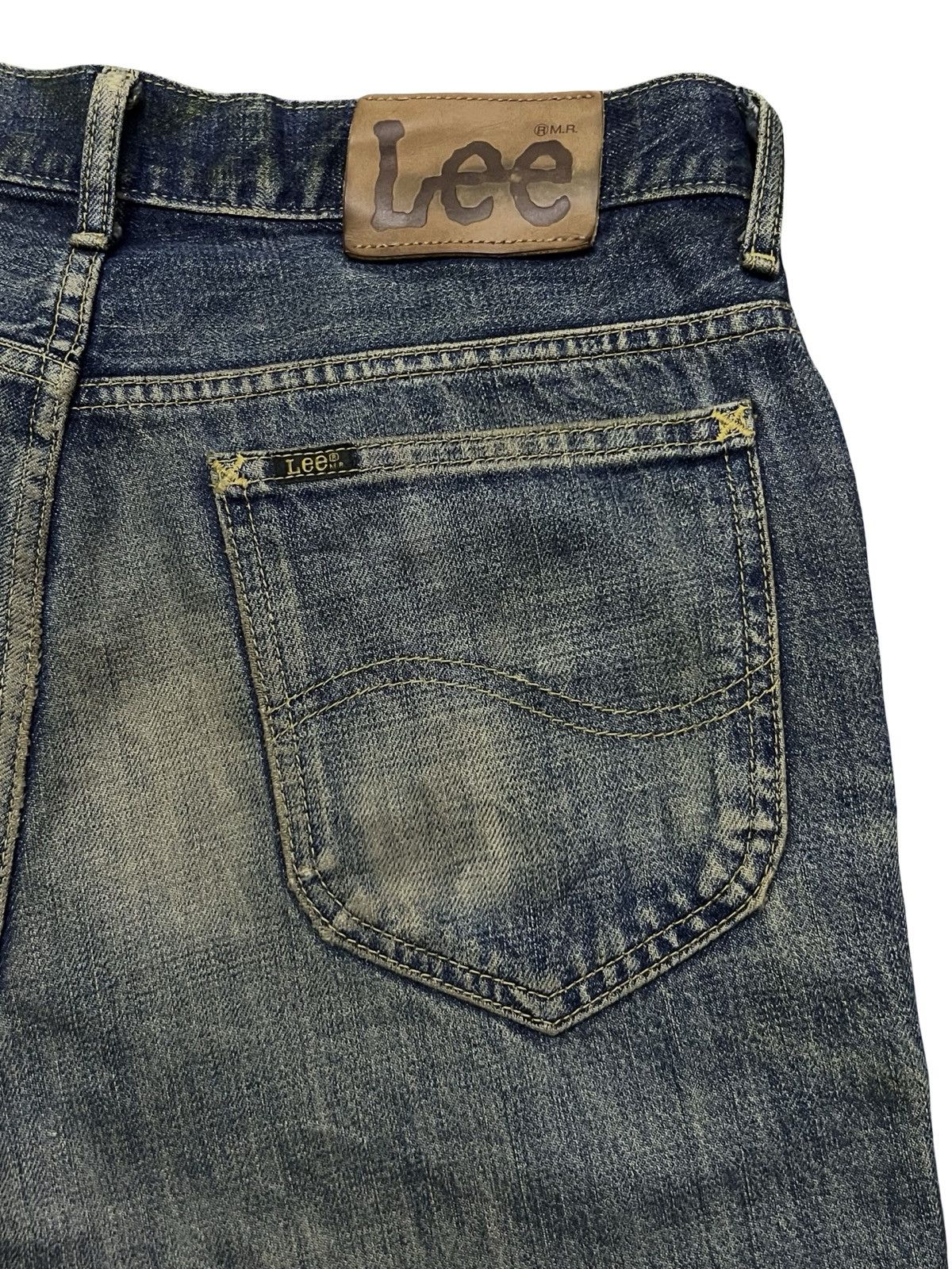 Lee Vintage Lee Riders Japan - Faded Dirty Mud Wash Denim - W31 Size US 31 - 8 Thumbnail