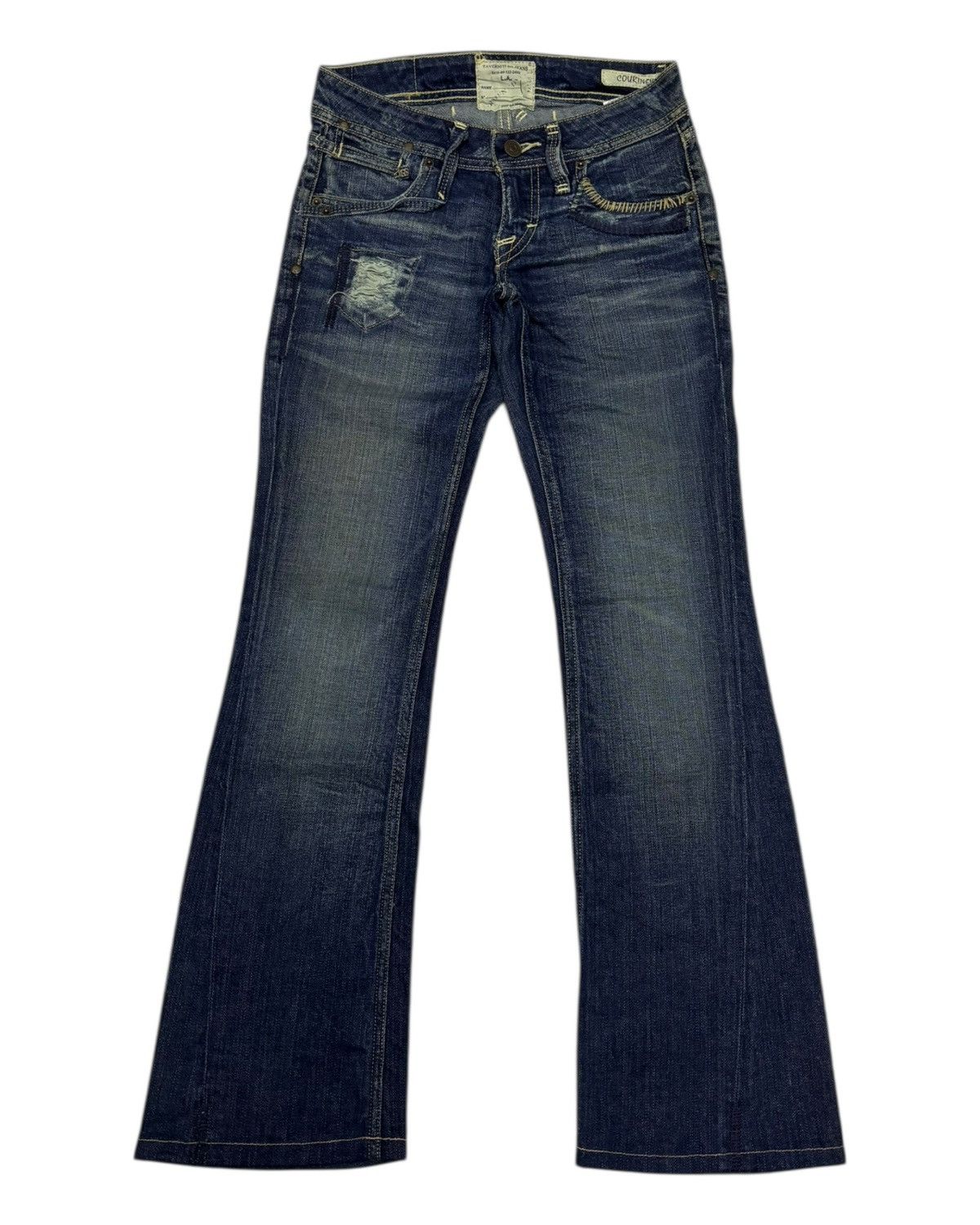 Ben Taverniti Unravel Project × Jimmy Taverniti × Taverniti Taverniti So Jeans Flared Jeans Bootcut Denim Jeans Size 27" / US 4 / IT 40 - 7 Thumbnail