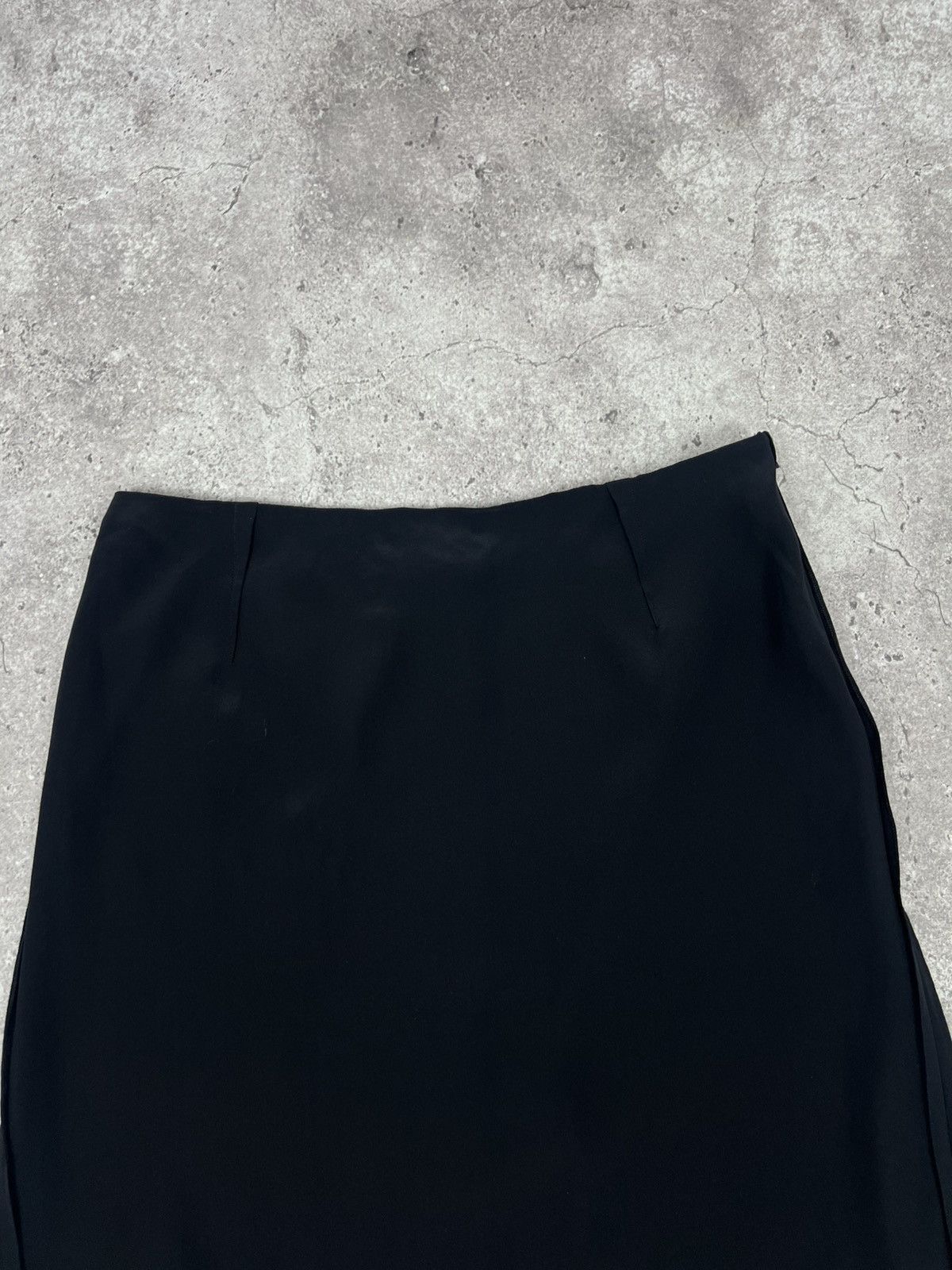 Jil Sander Jil Sander Silk Mini Skirt Size 27" / US 4 / IT 40 - 4 Thumbnail