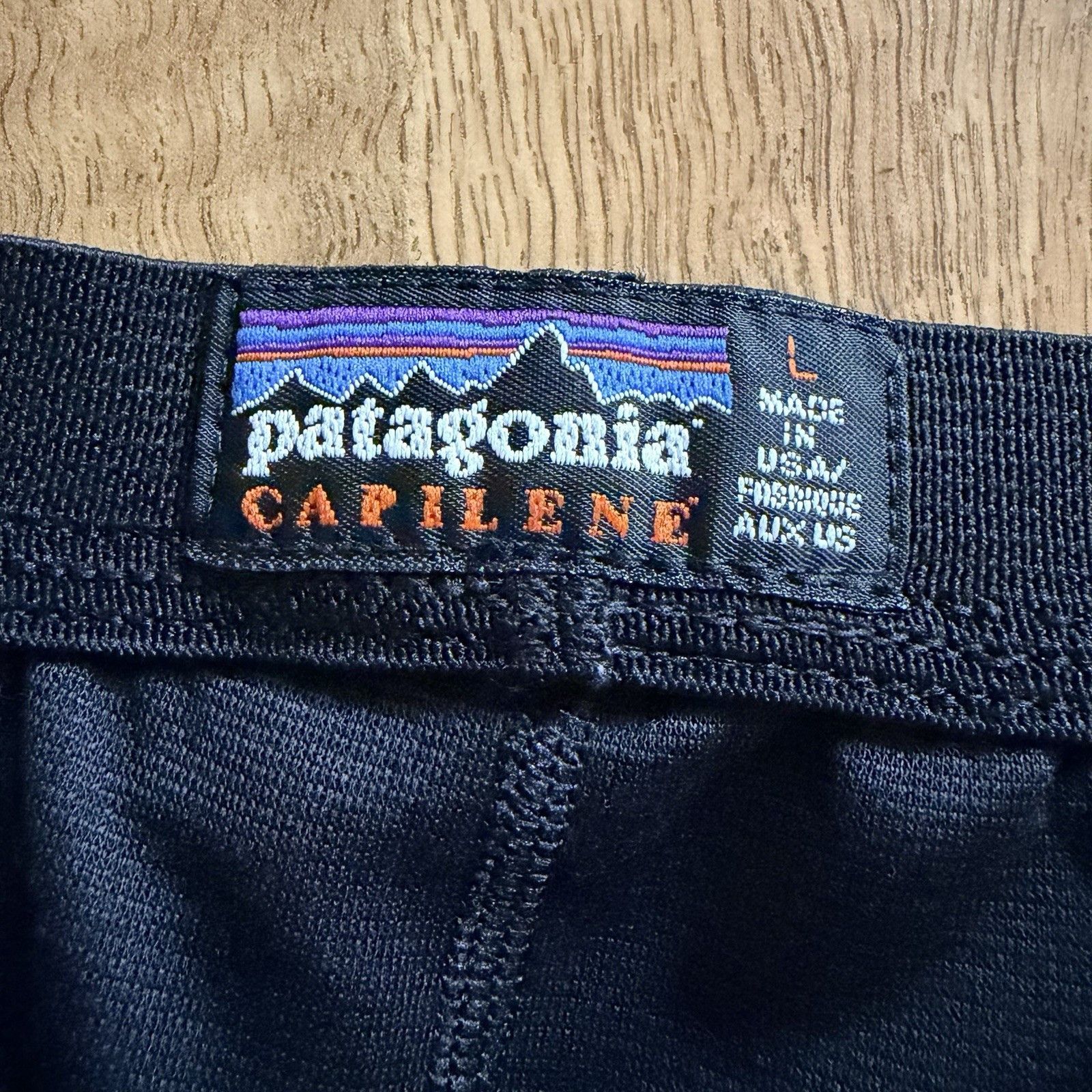 Patagonia Patagonia Capilene Base Layer Pants L Black FA99 USA Size US 34 / EU 50 - 8 Thumbnail