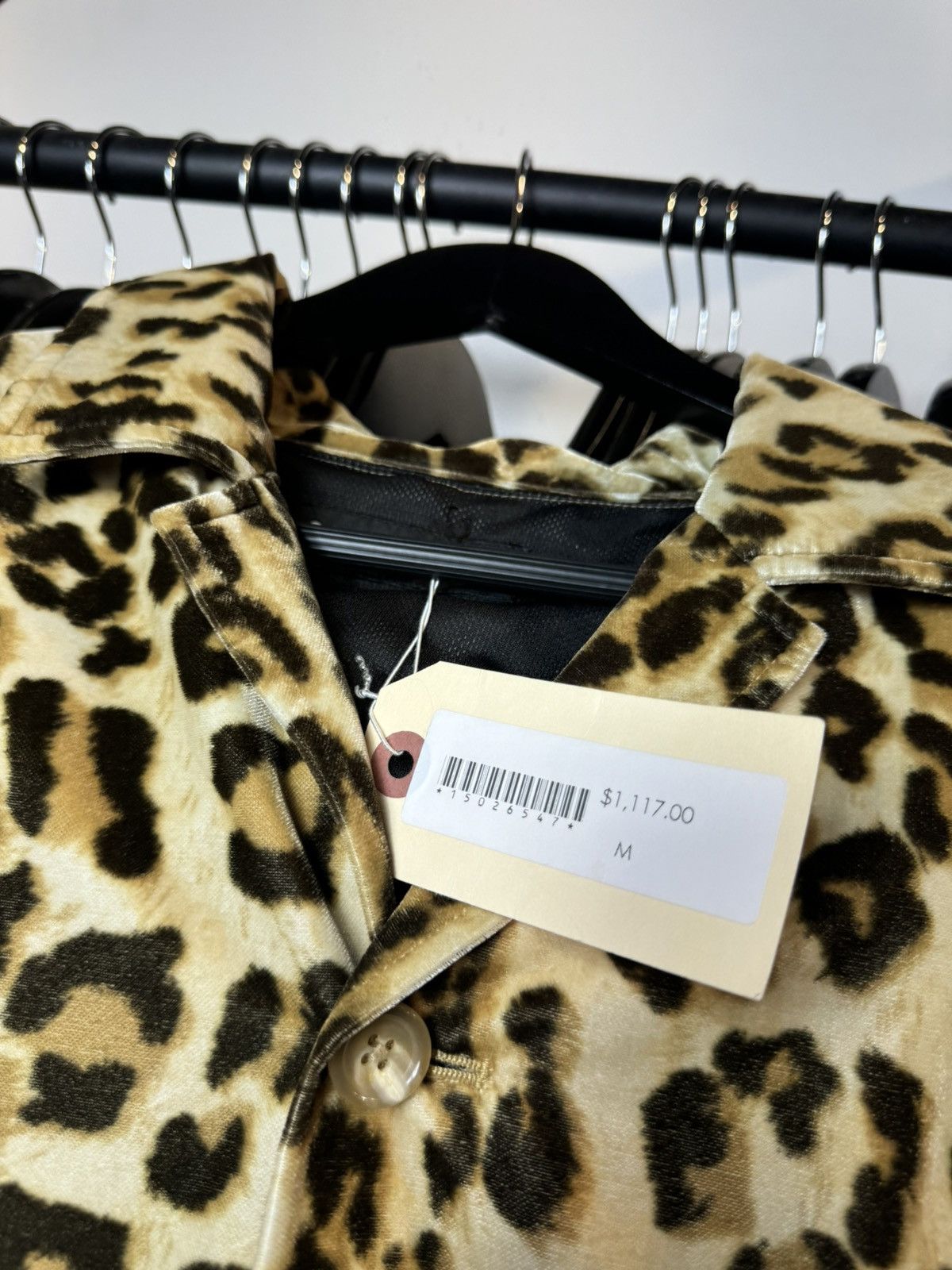 Mastermind Japan Mastermind Japan Cheetah Button Up Shirt New - Medium Size US M / EU 48-50 / 2 - 4 Thumbnail