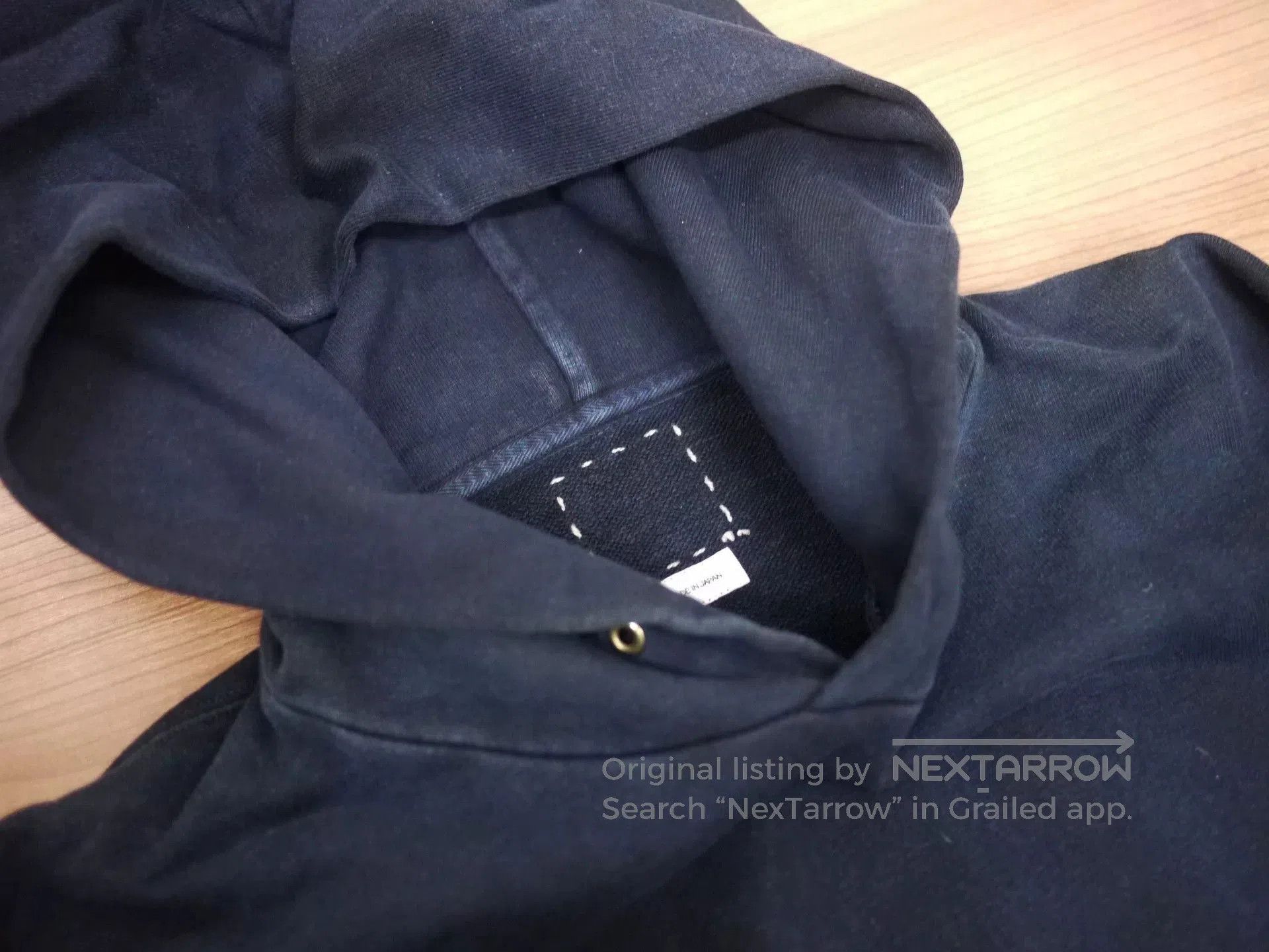 Visvim Visvim Jumbo Hoodie in Dark Indigo. Size US L / EU 52-54 / 3 - 4 Thumbnail