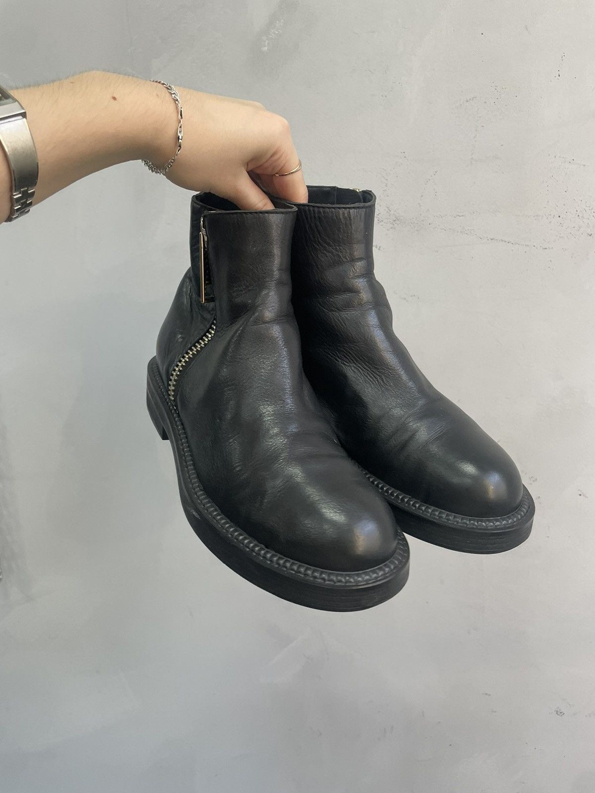Guidi Avant garde zipper ankle platform gothic guidi style boots Size US 8 / EU 41 - 2 Thumbnail