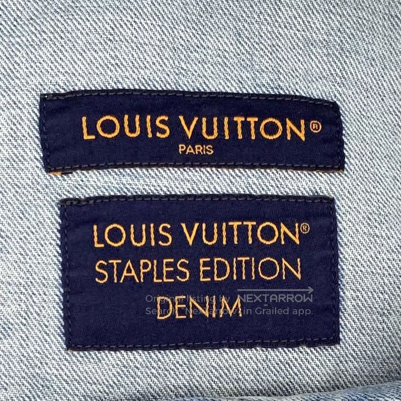 Louis Vuitton Louis Vuitton 25 blue washed logo embroidered cotton lapel Size US L / EU 52-54 / 3 - 6 Thumbnail