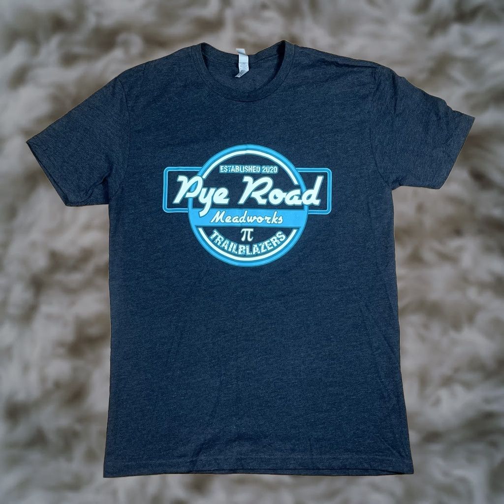 Next Level Next Level T-Shirt Mens M Medium Gray CrewNeck Pye Road Meadworks Trailblazer Size US M / EU 48-50 / 2 - 1 Thumbnail