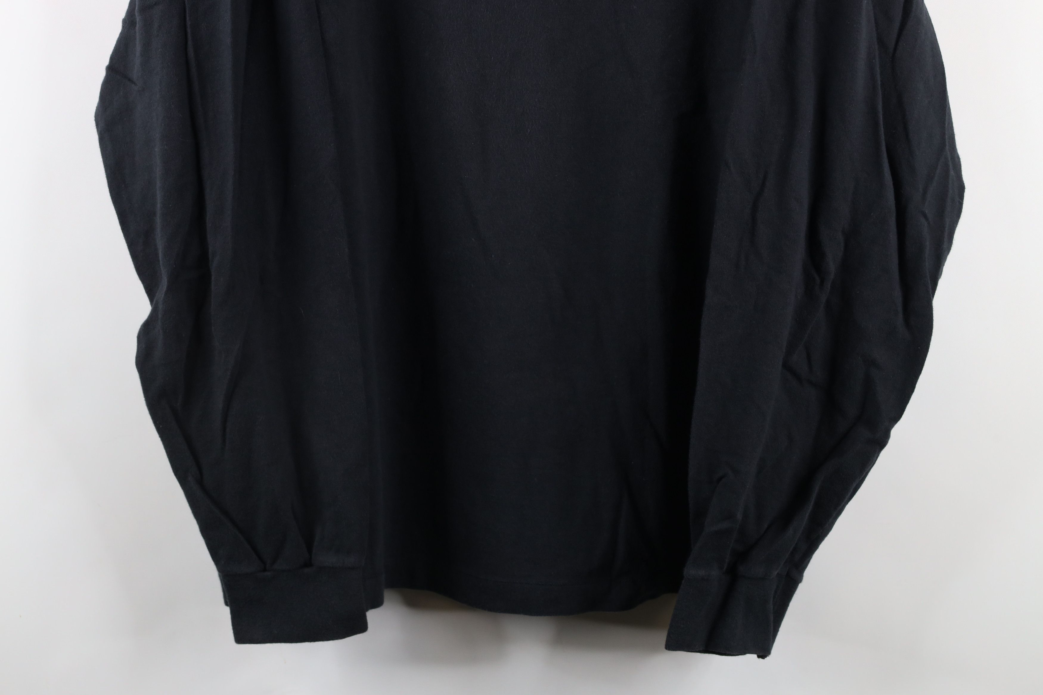 Vintage Vintage 90s Streetwear Long Sleeve Turtleneck T-Shirt Black Size US XXL / EU 58 / 5 - 3 Thumbnail