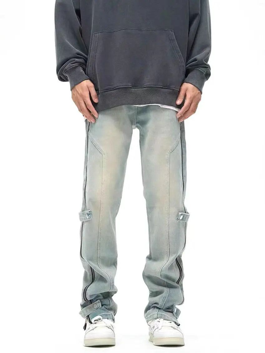 Designer × Japanese Brand Vintage Hip Hop Street Loose Casual Pants Size US 32 / EU 48 - 2 Thumbnail