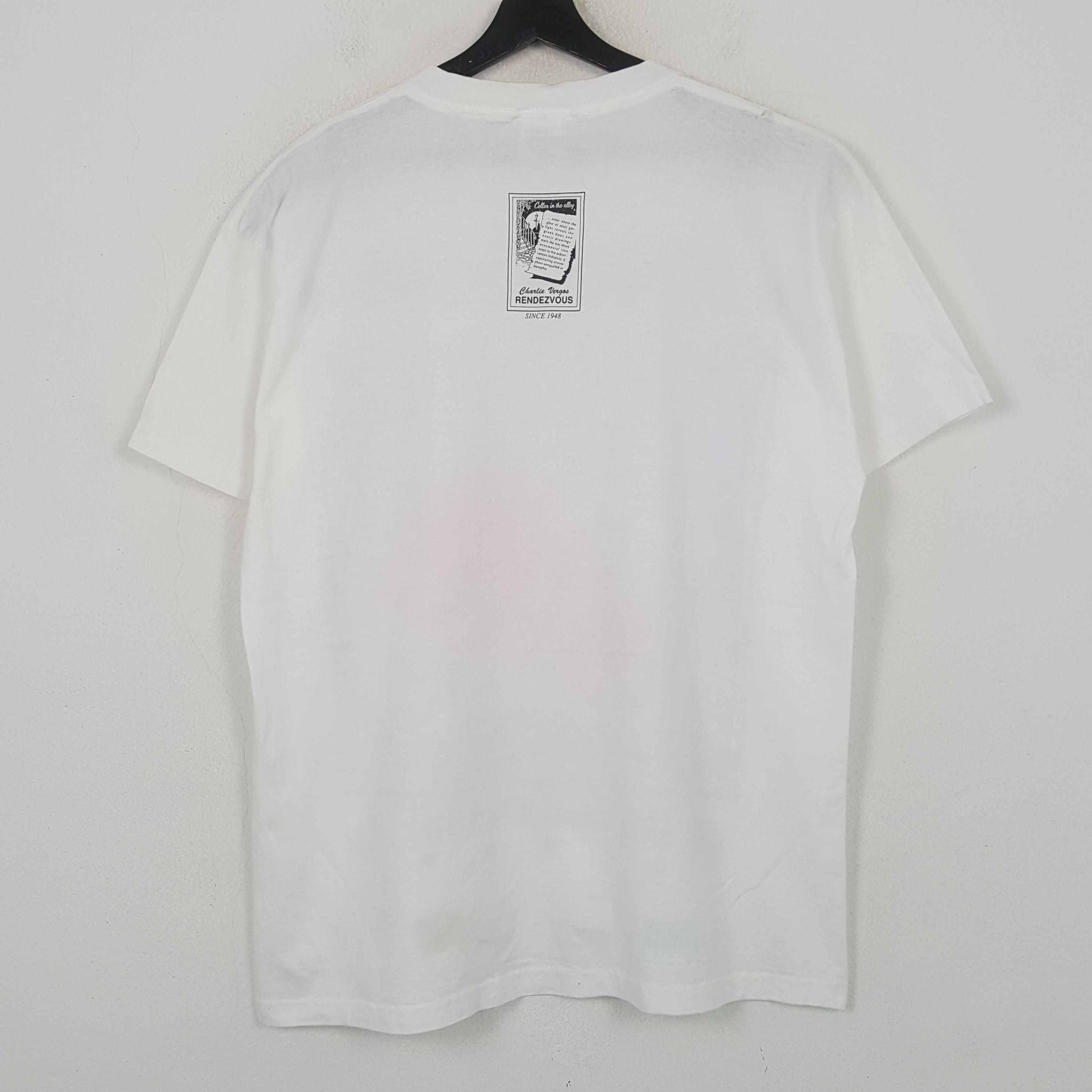 Fruit Of The Loom Rendezvous Memphis Art Style Vintage Tshirt RR26 Size US L / EU 52-54 / 3 - 3 Thumbnail