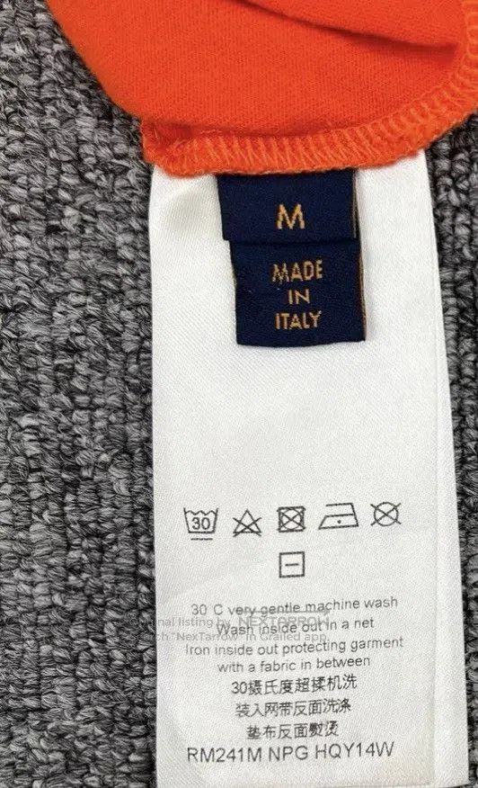 Louis Vuitton Orange Short-Sleeve Graphic T-Shirt. Size US M / EU 48-50 / 2 - 8 Thumbnail