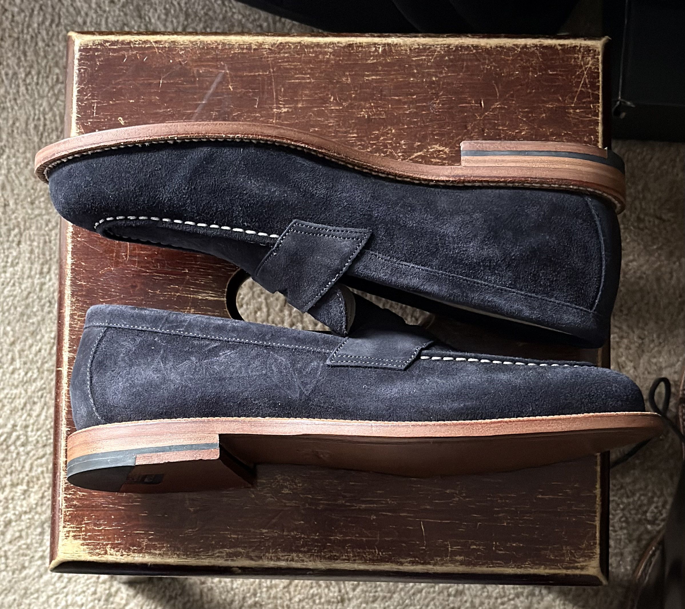 Grant Stone Grant Stone Midnight Suede Traveler in 9E Size US 9 / EU 42 - 3 Thumbnail
