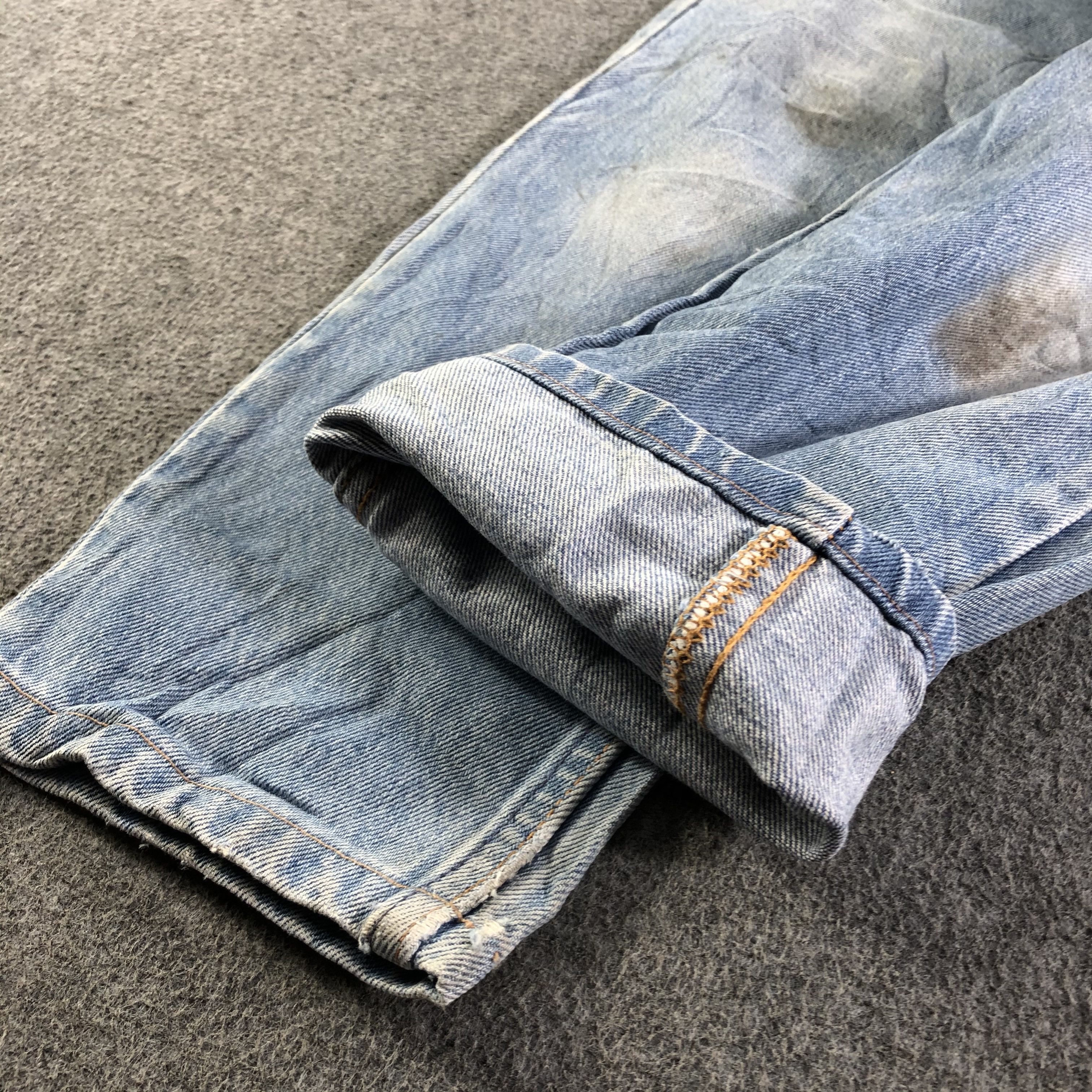 Levi's Vintage Blue Wash Levis 610 Jeans-J4019 Size US 28 / EU 44 - 6 Thumbnail