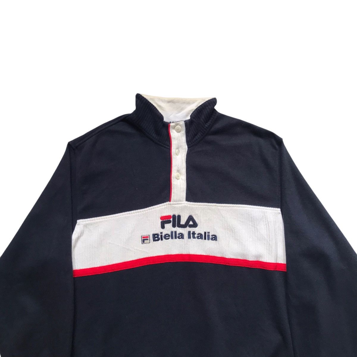 Fila VINTAGE 90s FILA HALF BUTTON UP Size US M / EU 48-50 / 2 - 4 Thumbnail