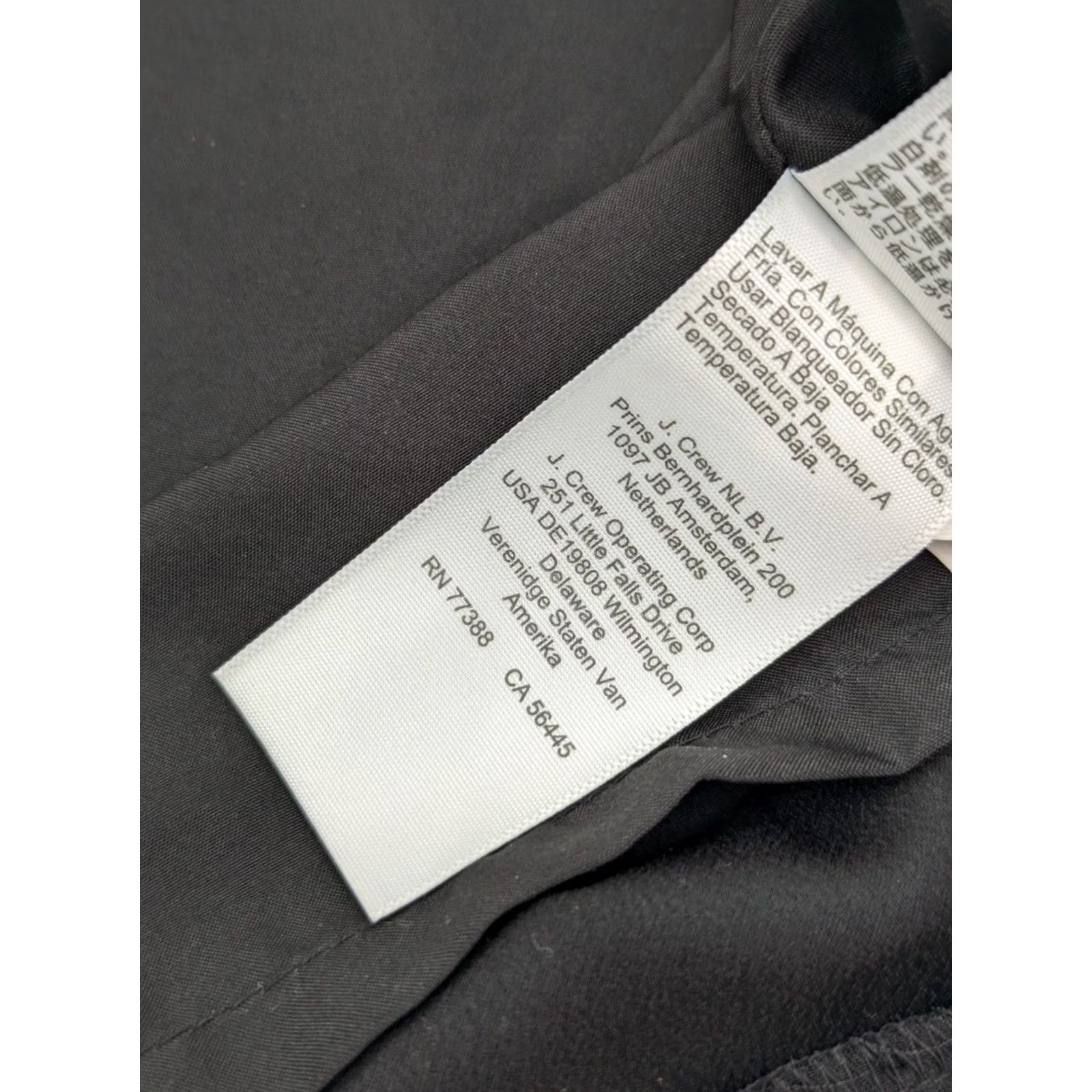 J.Crew J.Crew Black Sleeveless V-Neck Midi Dress Women 6 Black Minimalist Style Pencil Dress Modern Workwear Size M / US 6-8 / IT 42-44 - 6 Thumbnail