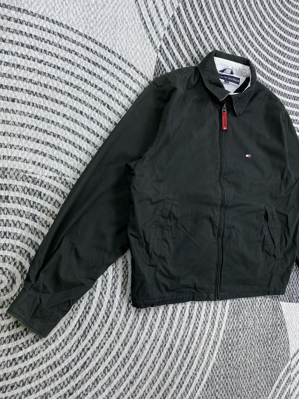 Tommy Hilfiger Vintage Tommy Hilfiger Cotton Zipper Jacket Size US M / EU 48-50 / 2 - 3 Thumbnail