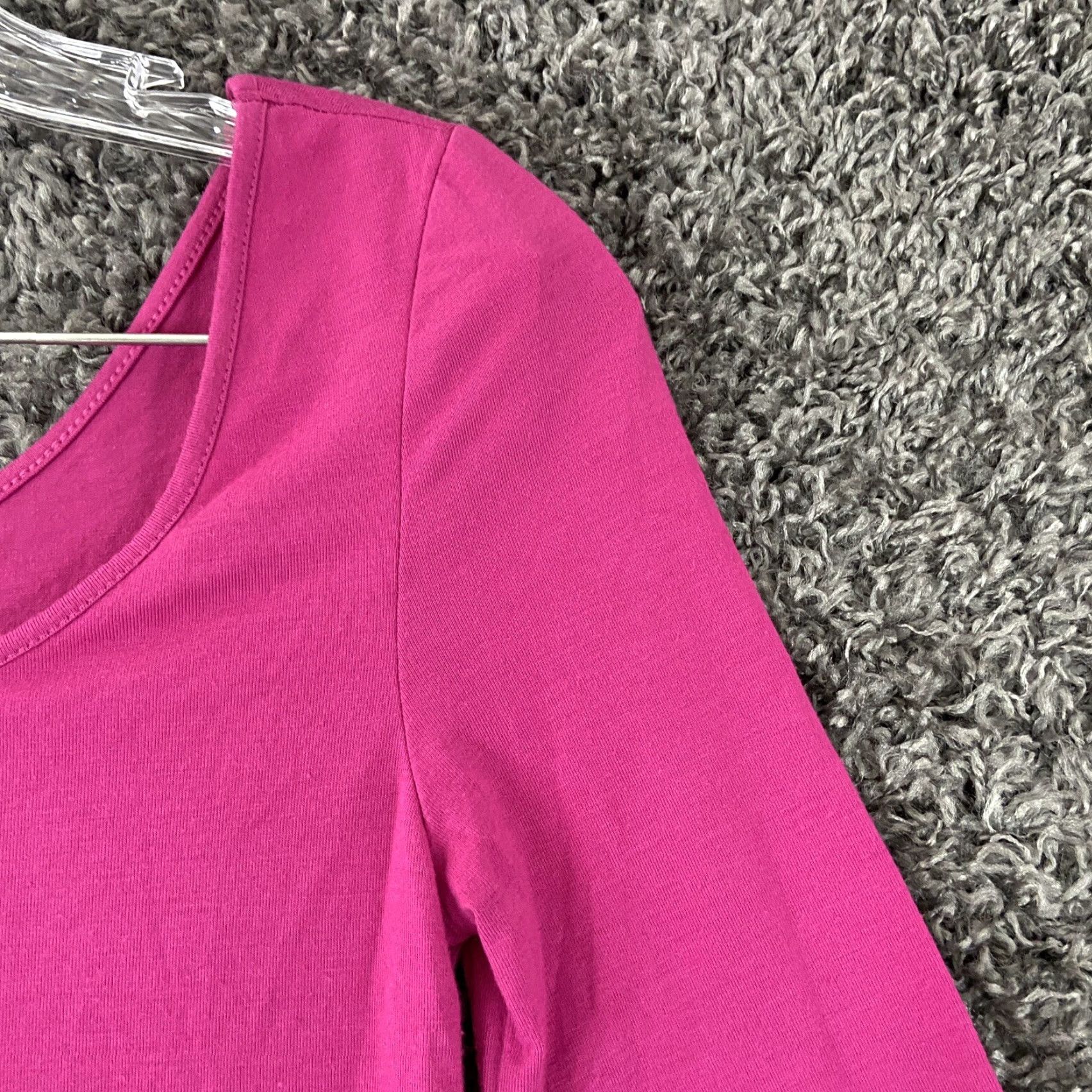Old Navy VINTAGE? Old Navy Blouse Women Pink 3/4 Sleeve Round Neck Size S Adult Women Shirt Size S / US 4 / IT 40 - 6 Thumbnail