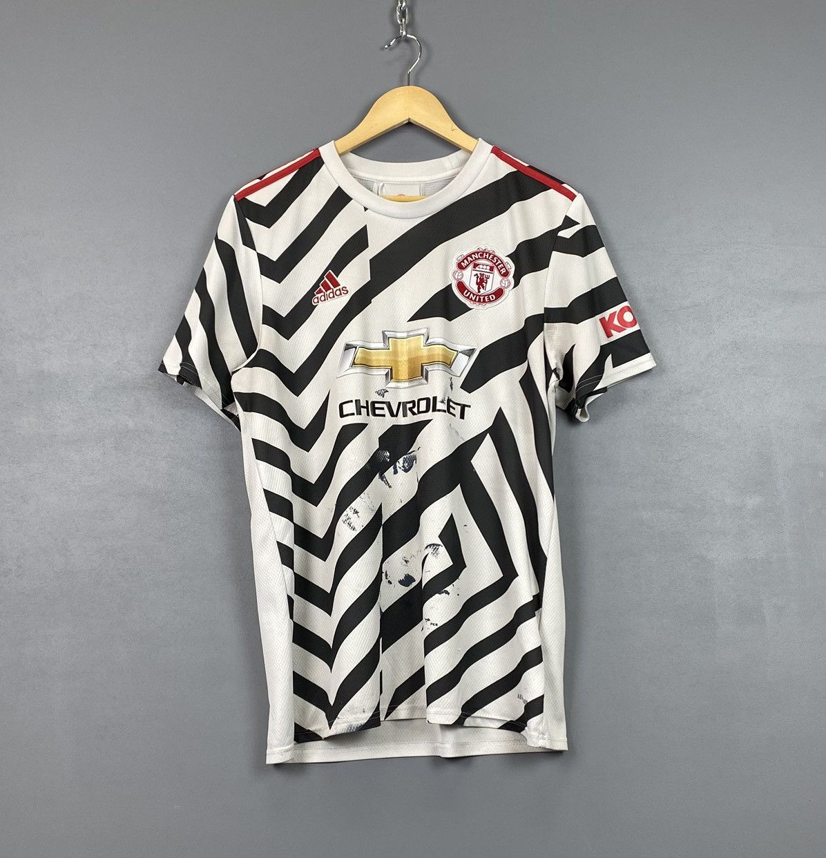 Adidas Adidas x Manchester United Chevrolet Soccer Football Jersey Size US L / EU 52-54 / 3 - 1 Thumbnail