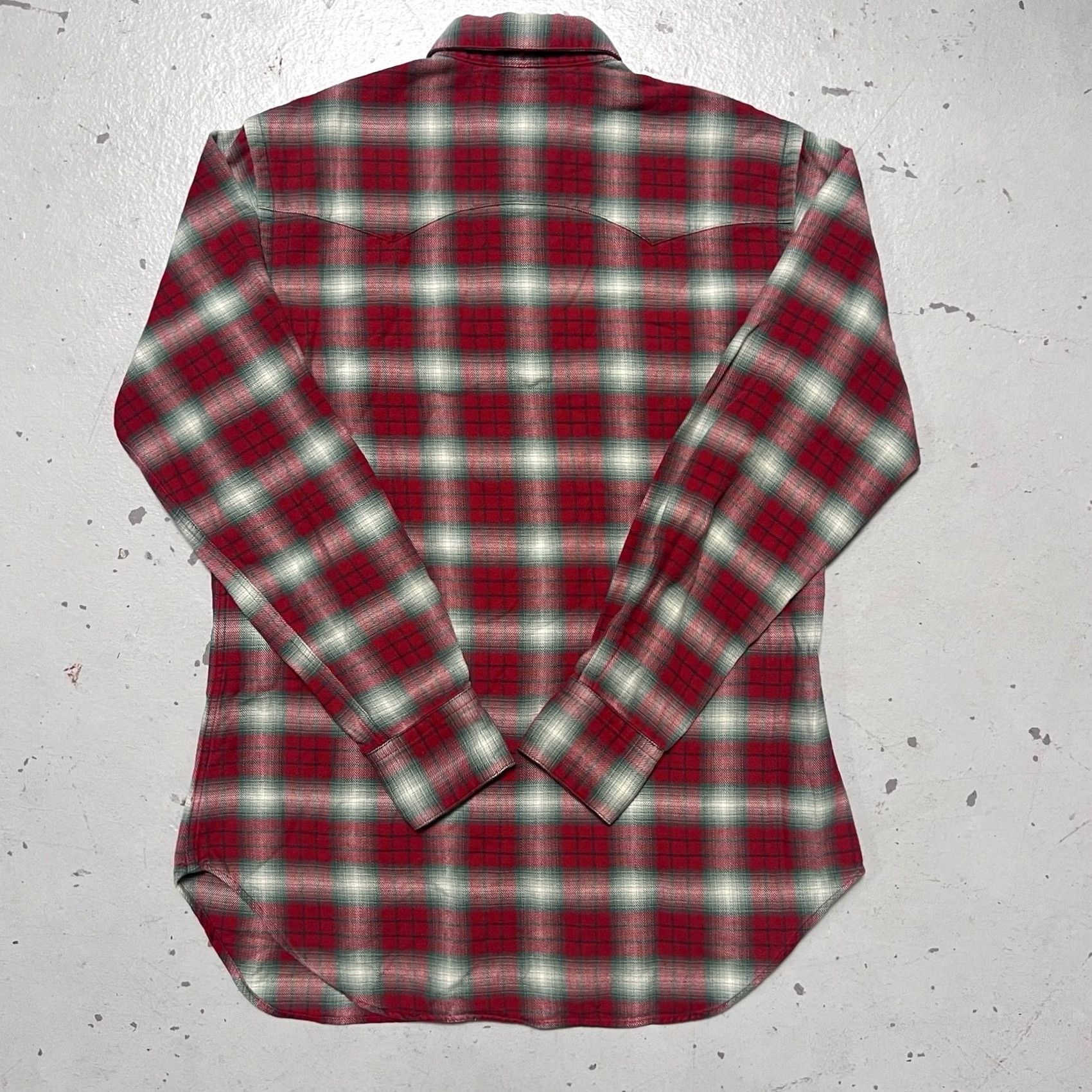 Vintage Vintage Polo Country Ralph Lauren Western Snap Button Plaid Shirt S Size US S / EU 44-46 / 1 - 6 Thumbnail
