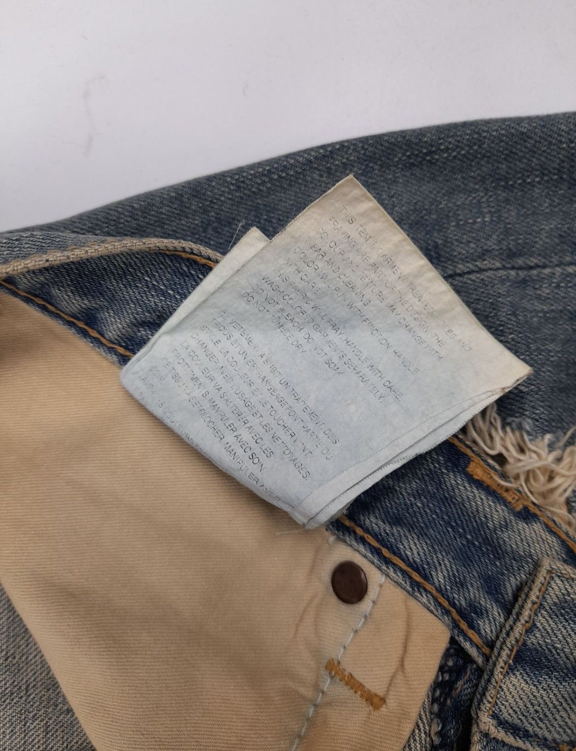 Japanese Brand × Junya Watanabe Junya Watanabe mini denim skirt Size 28" / US 6 / IT 42 - 4 Thumbnail
