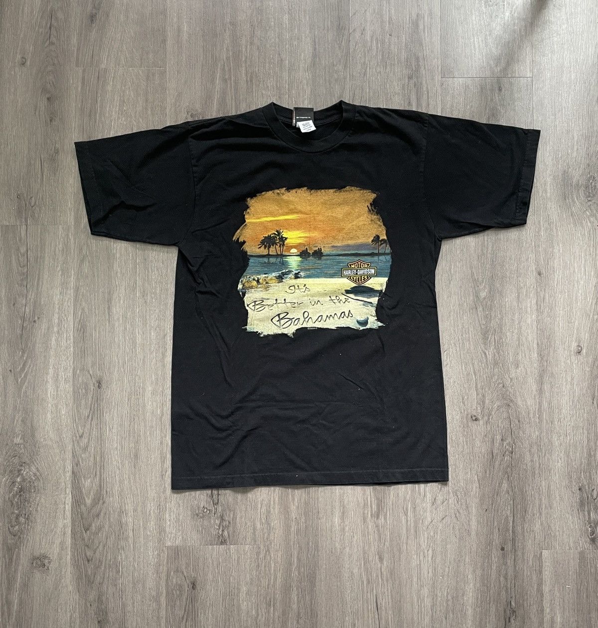 Harley Davidson Harley Davidson “Bahamas” T-shirt (Sz. L) Size US L / EU 52-54 / 3 - 1 Thumbnail