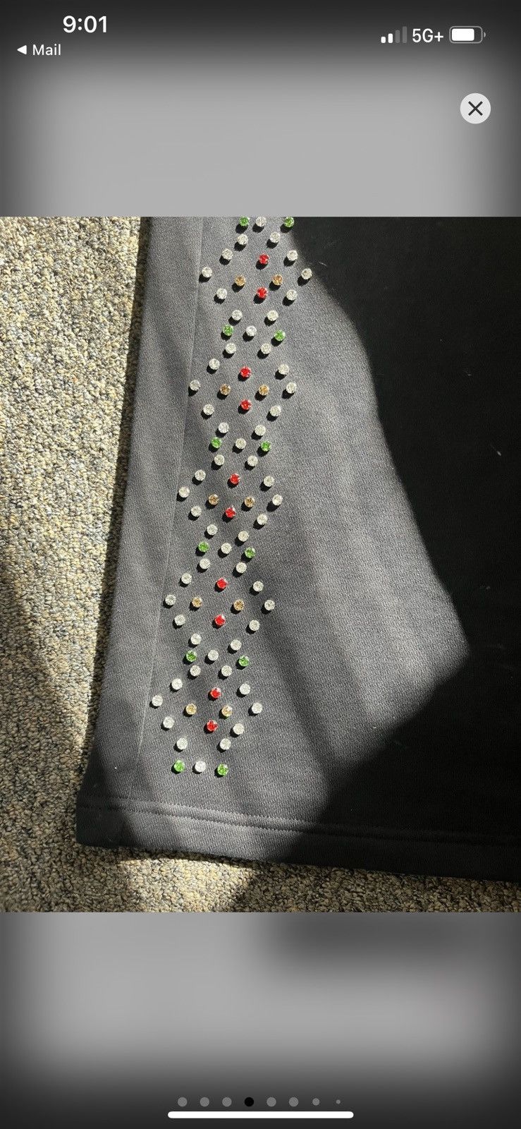 HMDD (Sold )HMDD Crystal Sweats Size US 34 / EU 50 - 10 Thumbnail