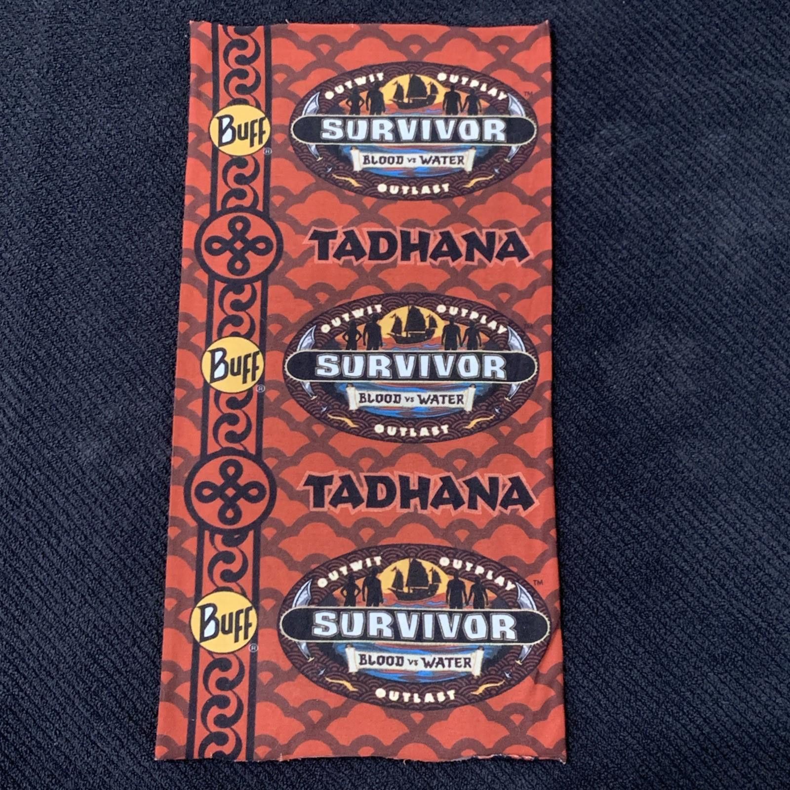 Other Survivor Blood vs Water Tadhana Buff Red Season 27 MINT Size ONE SIZE - 1 Thumbnail