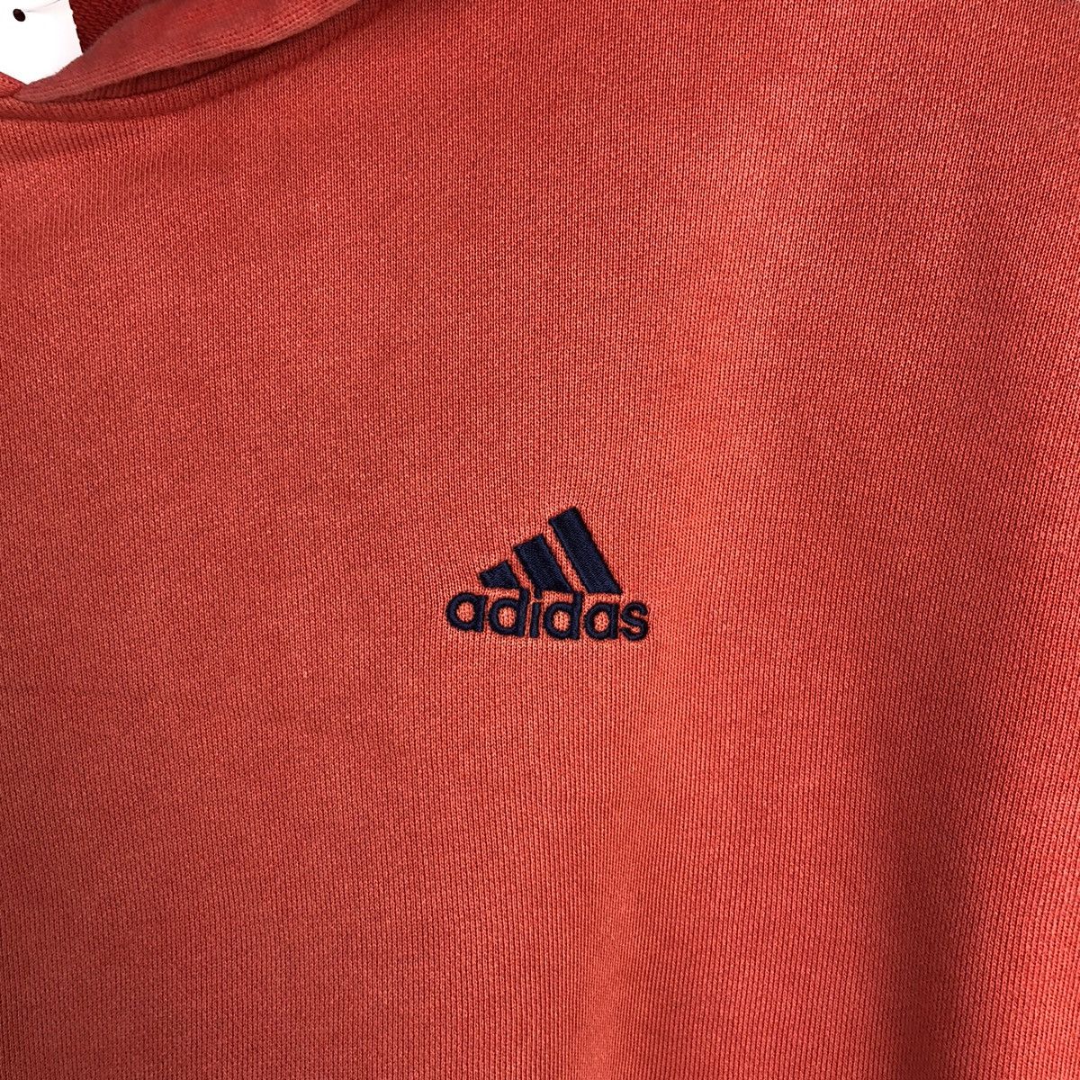 Adidas × Vintage Adidas Red Hoodie sweatshirt #A252 Size US M / EU 48-50 / 2 - 9 Thumbnail