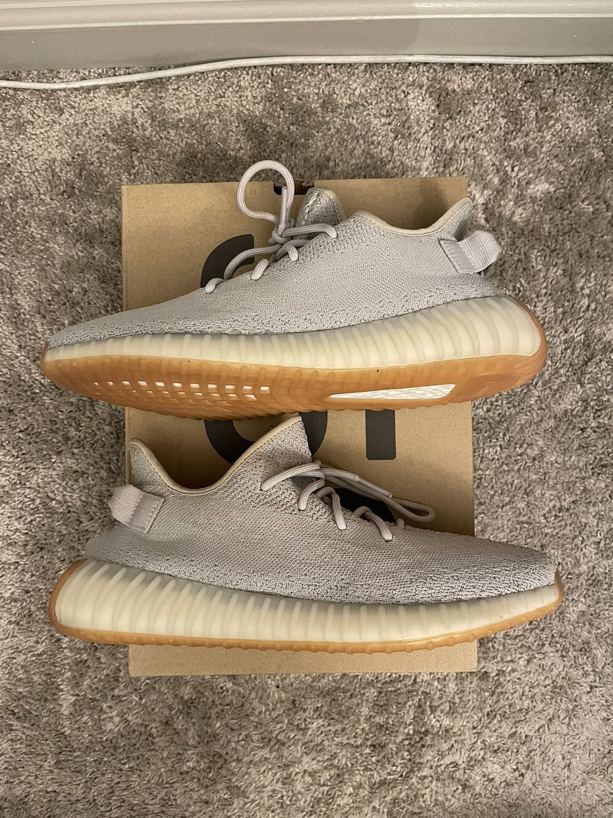 Adidas × Yeezy Yeezy 350 Sesame Size US 12 / EU 45 - 5 Thumbnail