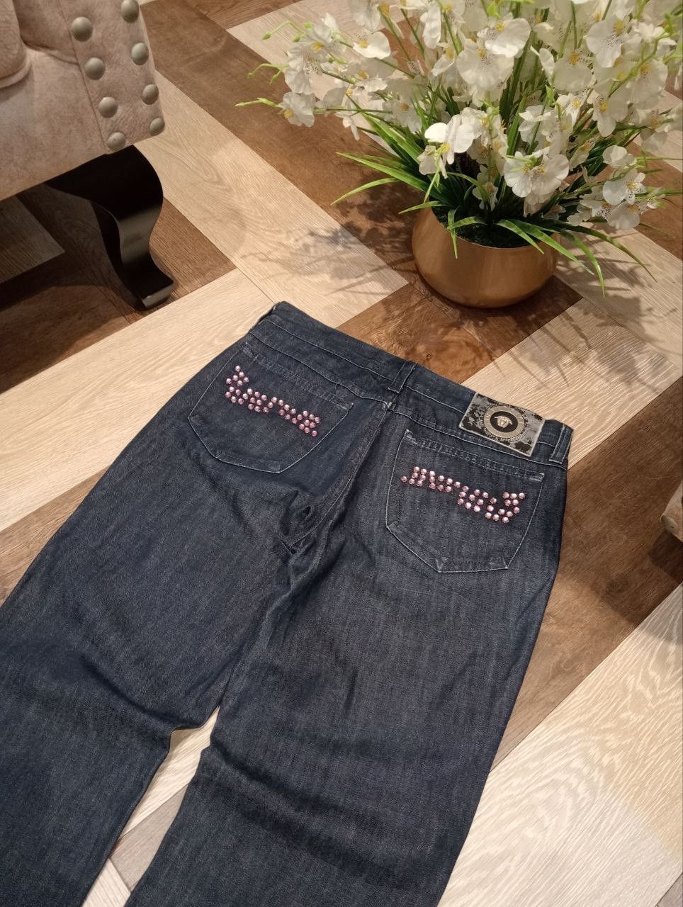 Versace VINTAGE VERSACE JEANS SIGNATURE PANTS Size 30" / US 8 / IT 44 - 11 Thumbnail
