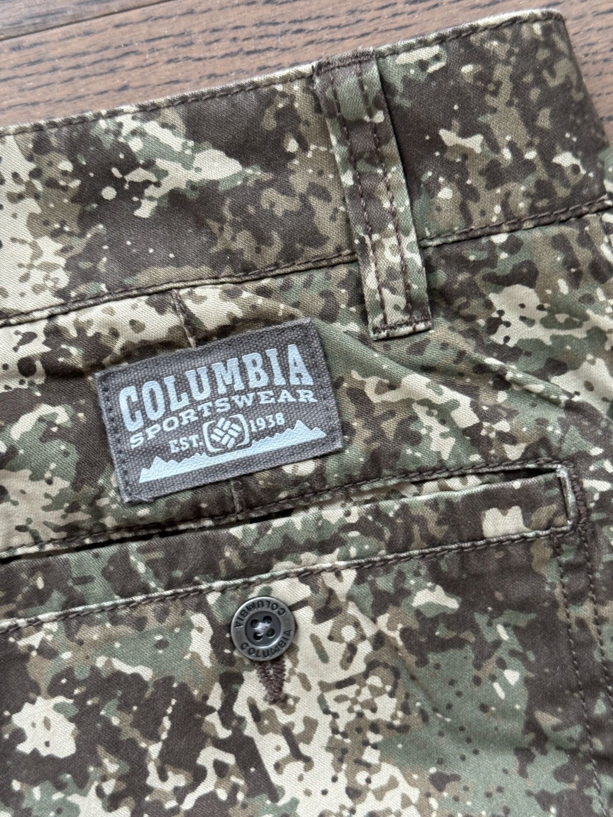 Columbia Columbia Outdoor Mens Camouflage Hiking Combat Pants 30 Size US 30 / EU 46 - 6 Thumbnail