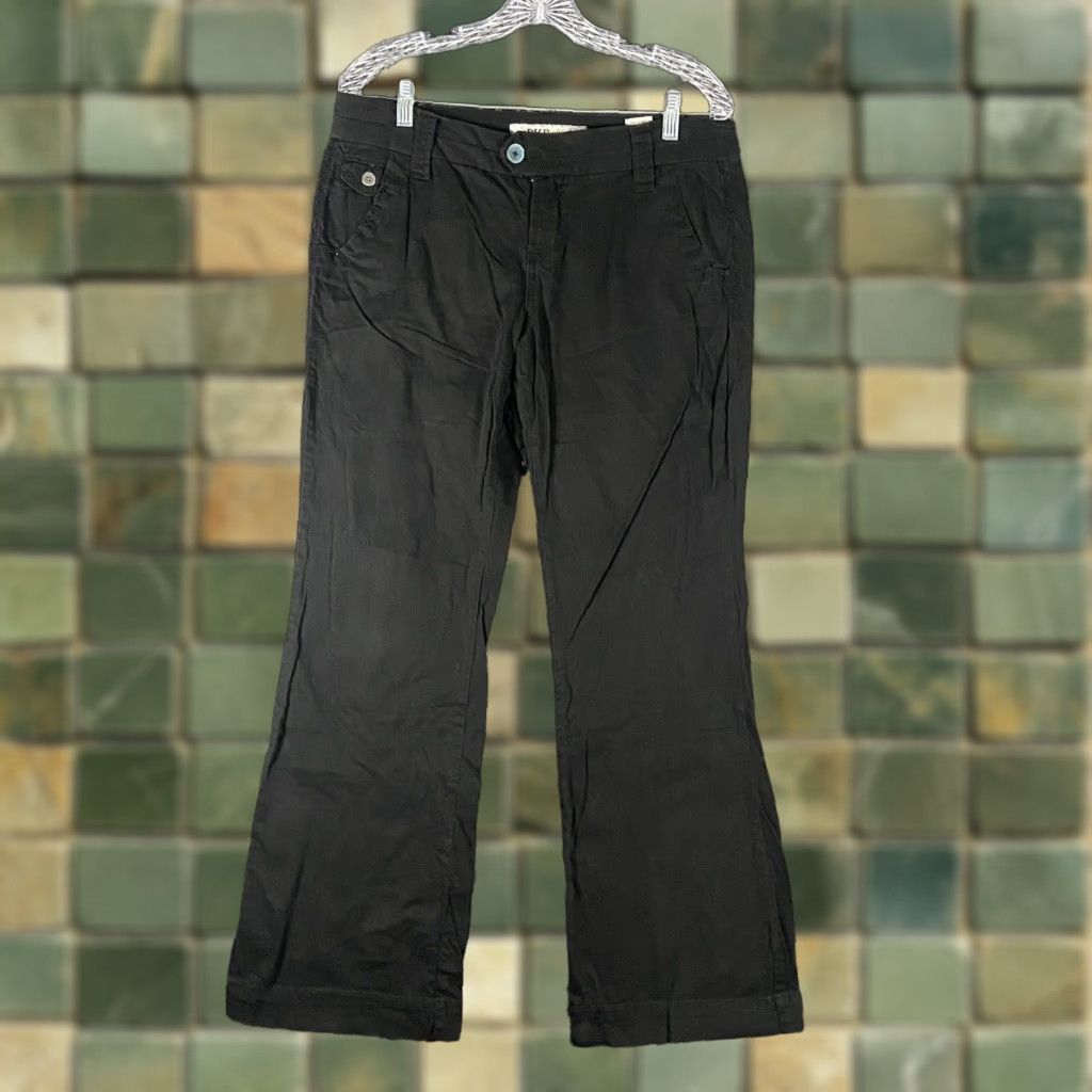 Vintage BKE Buckle Casuals Khloe Pants Women 29 Black Flair Size 29" - 1 Thumbnail