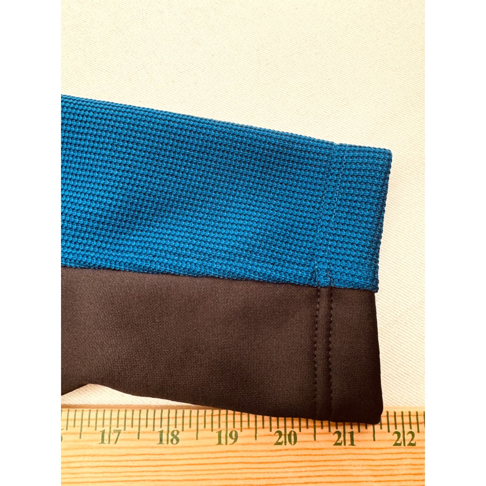 Spyder Spyder Pullover Men's XL Blue Waffle-Knit Fleece Lined 1/4 Zip Sweater 2730 Size US XL / EU 56 / 4 - 8 Thumbnail