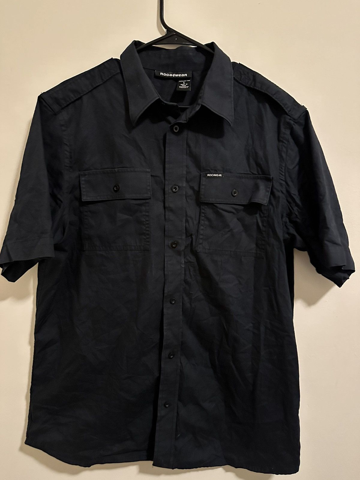 Rocawear × Vintage Rocawear Vintage Button Up Size US L / EU 52-54 / 3 - 1 Thumbnail