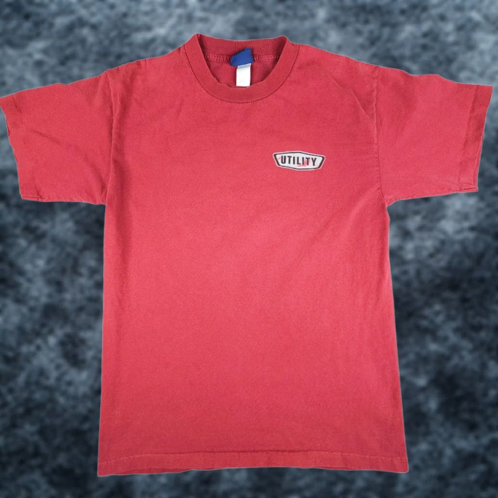 Vintage VINTAGE Utility Board Shop T Shirt Mens Size Medium 90s Skateboarding Made In USA Size US M / EU 48-50 / 2 - 1 Thumbnail