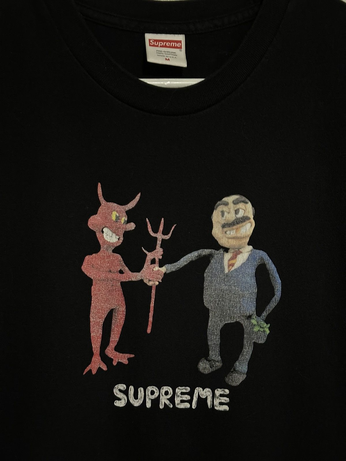 Supreme Supreme Business Tee Size US M / EU 48-50 / 2 - 2 Thumbnail