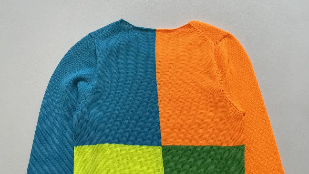 Comme des Garcons A/W 95 ‘Panelled Colour Block’ Knit Sweater Size M / US 6-8 / IT 42-44 - 15 Thumbnail