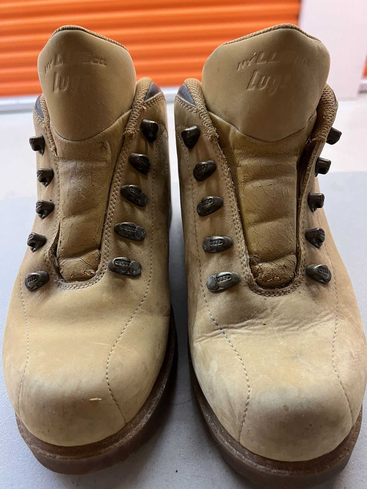 Lugz × Vintage ***FINAL DROP***RARE 00s LUGZ DOUBLE SOLE WHEAT BOOT 8.5 Size US 8.5 / EU 41-42 - 2 Thumbnail