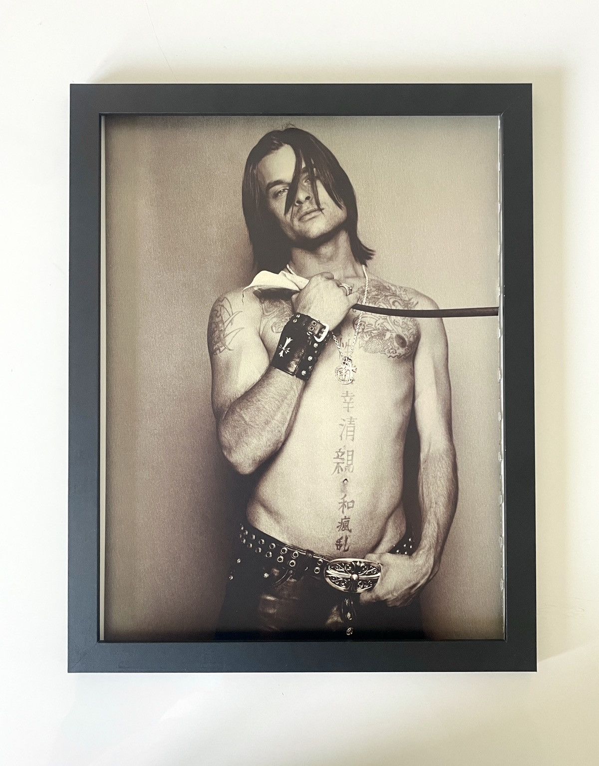 Chrome Hearts × Vintage Chrome Hearts vintage look photo Poster framed 9x11 Size ONE SIZE - 1 Thumbnail