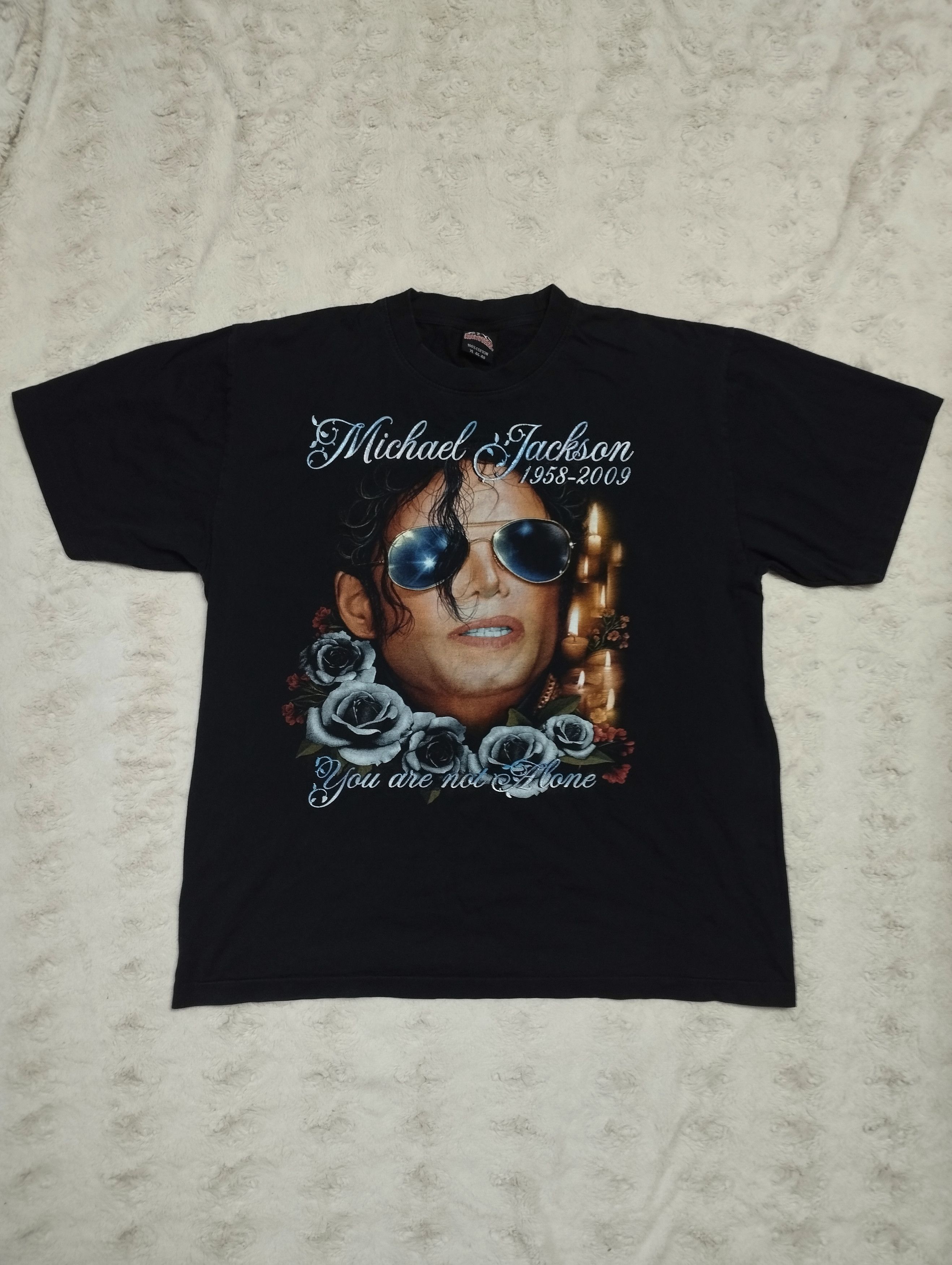 Michael Jackson 1958-2009 Rock Tees men's t-shirt size XL