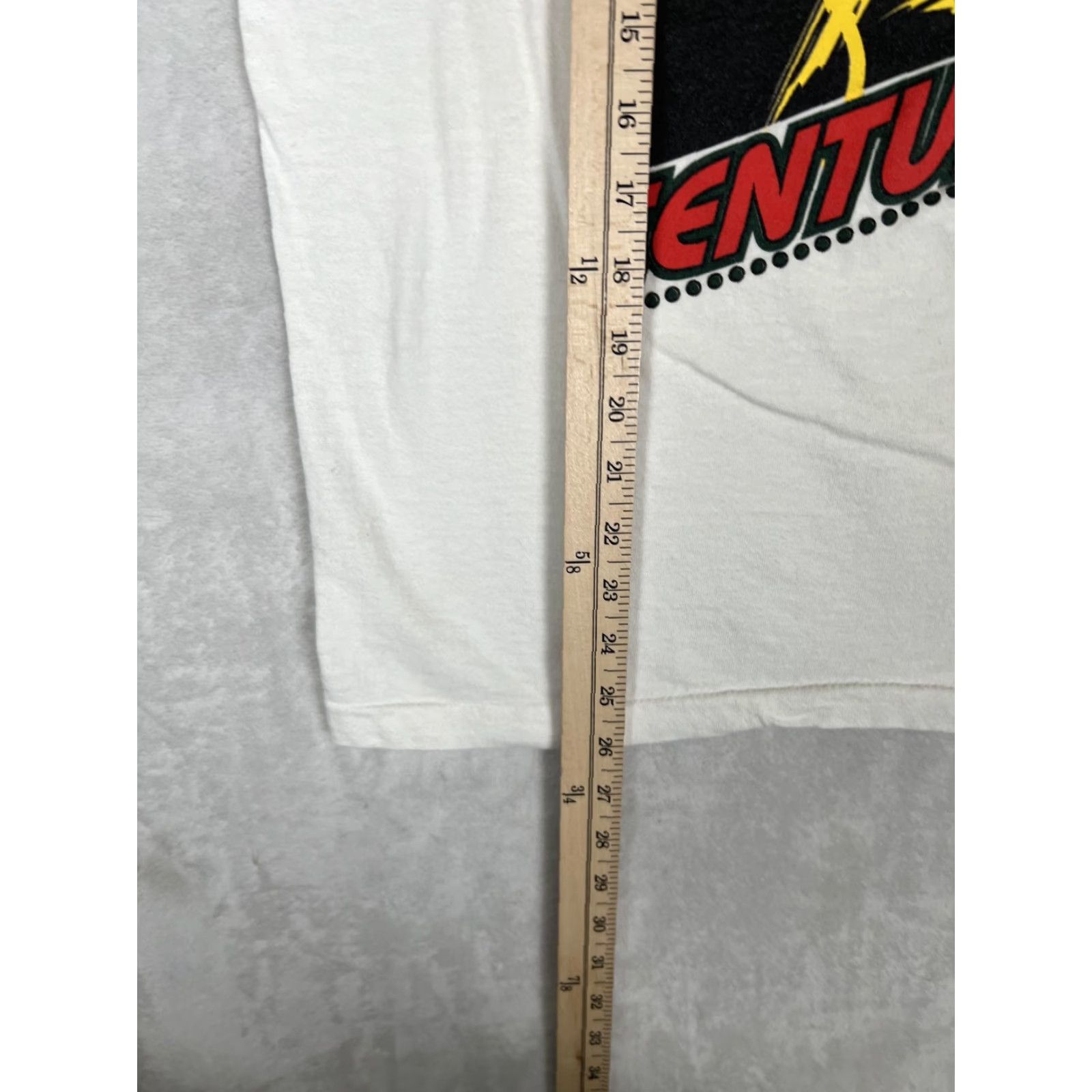 Fruit Of The Loom VINTAGE Canyon Classic Century 97 T-Shirt Mens Large White Bike Cycling 90s Size US L / EU 52-54 / 3 - 6 Thumbnail